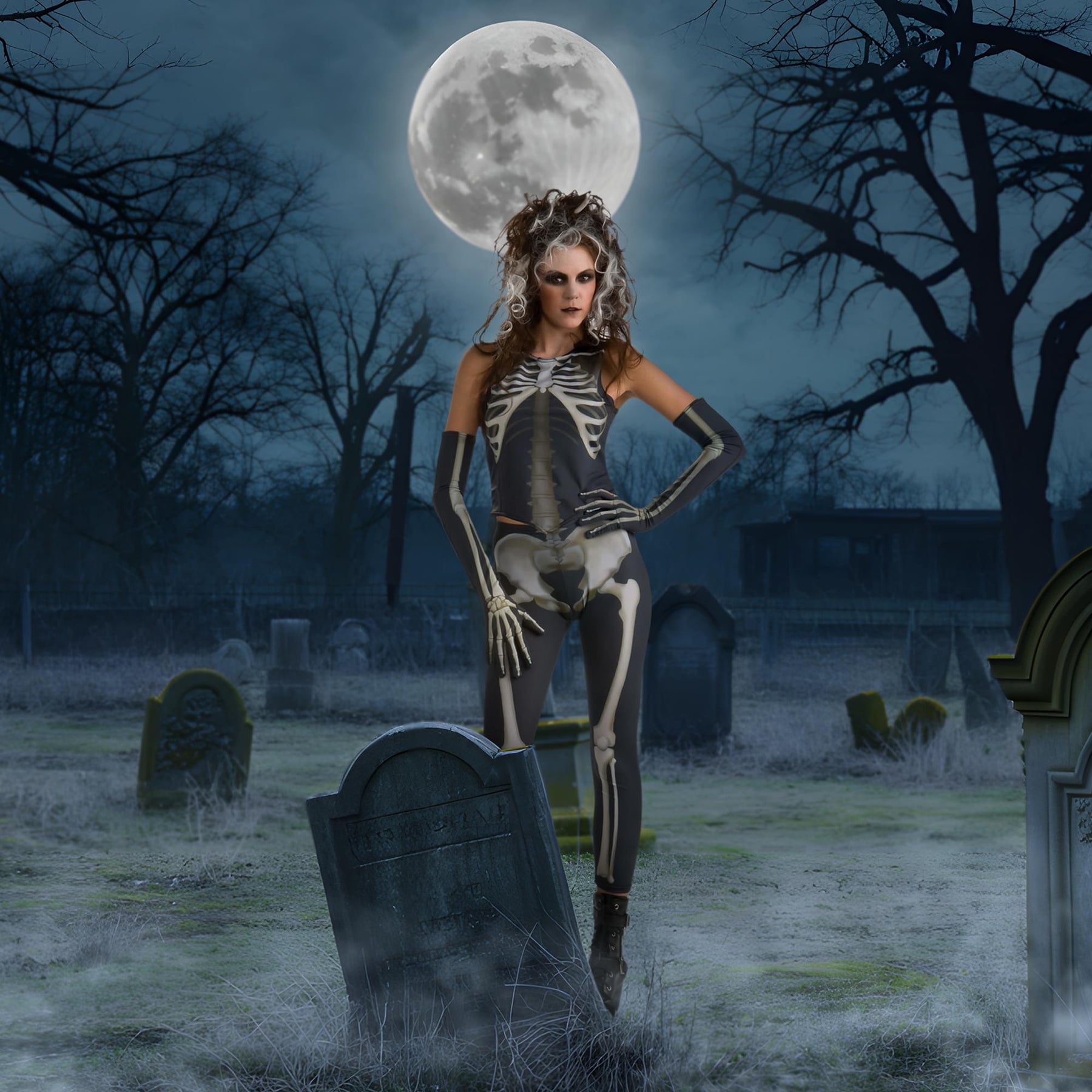 Skeleton Women's Costume