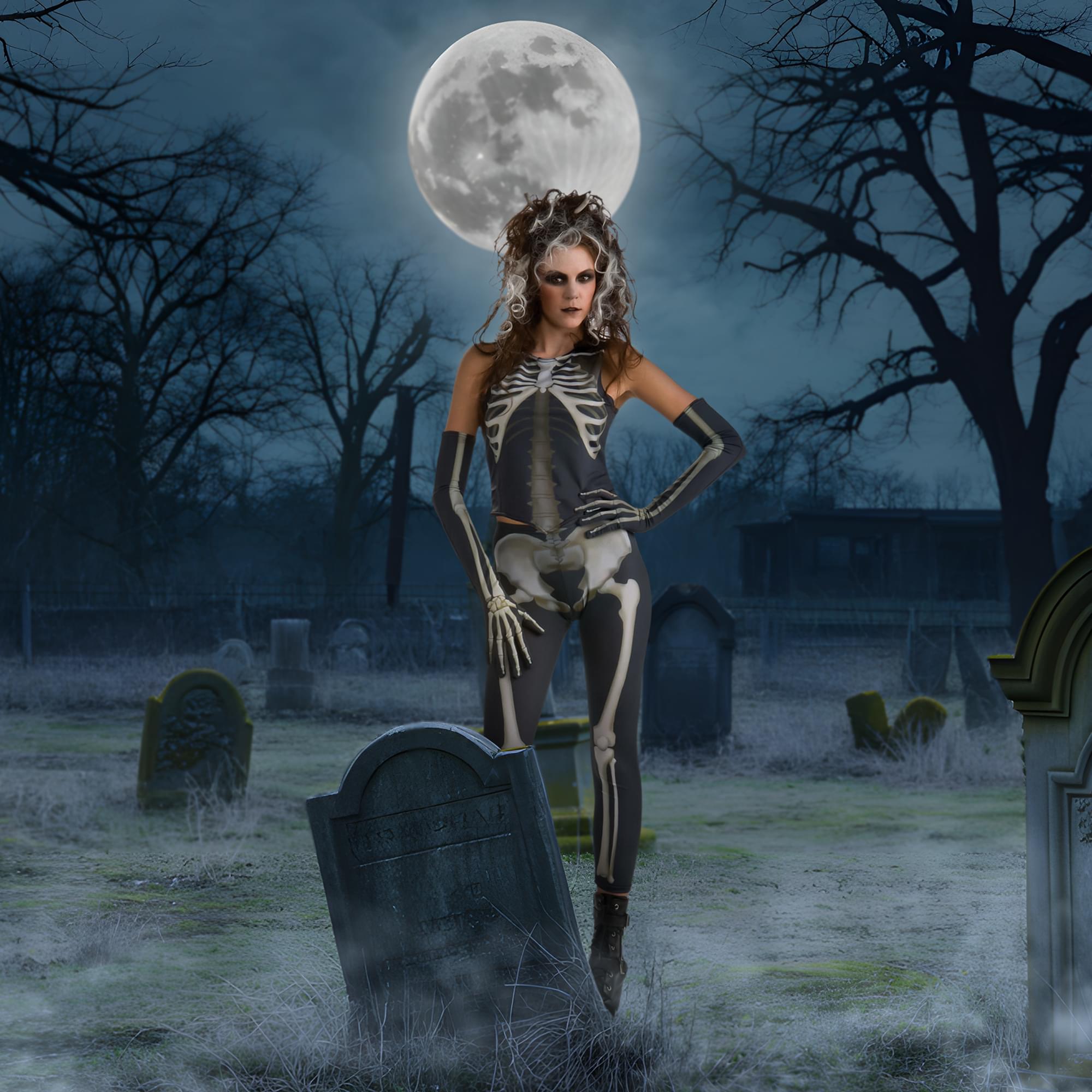 Skeleton Women's Costume