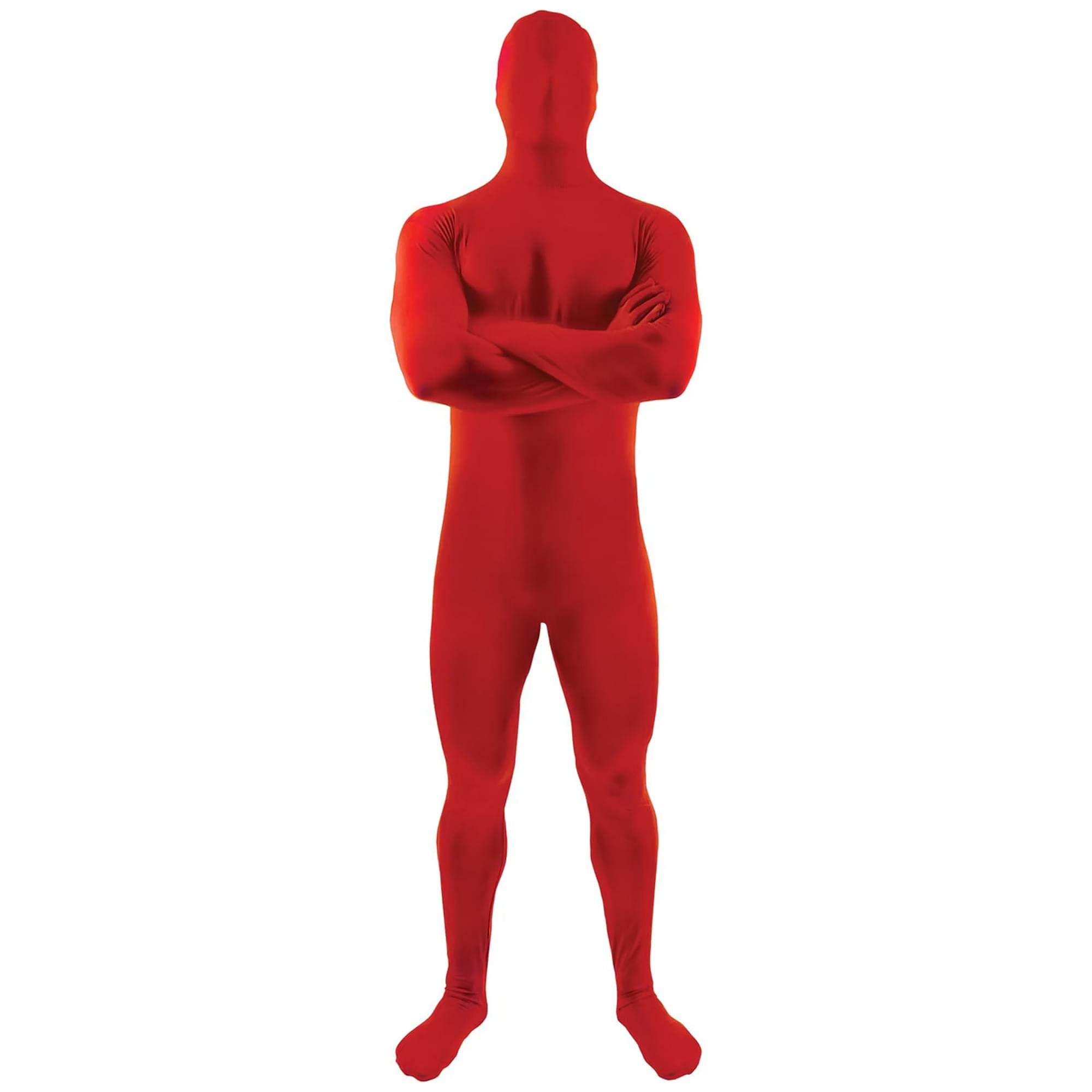 Red Second Skin Adult Costume Suit