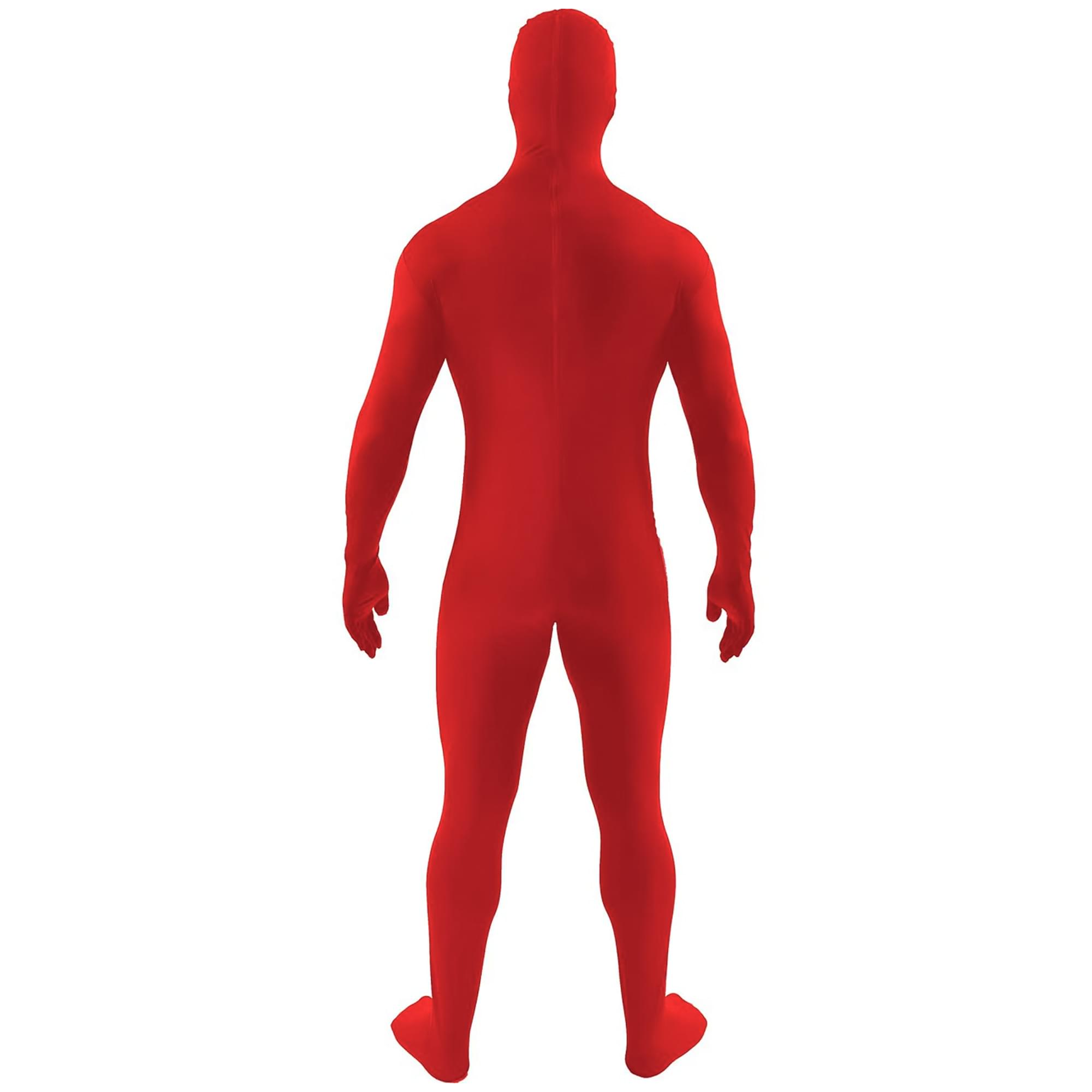 Red Second Skin Adult Costume Suit