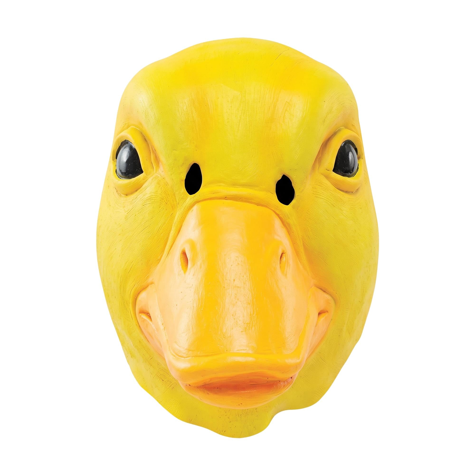 Yellow Duck Adult Costume Mask