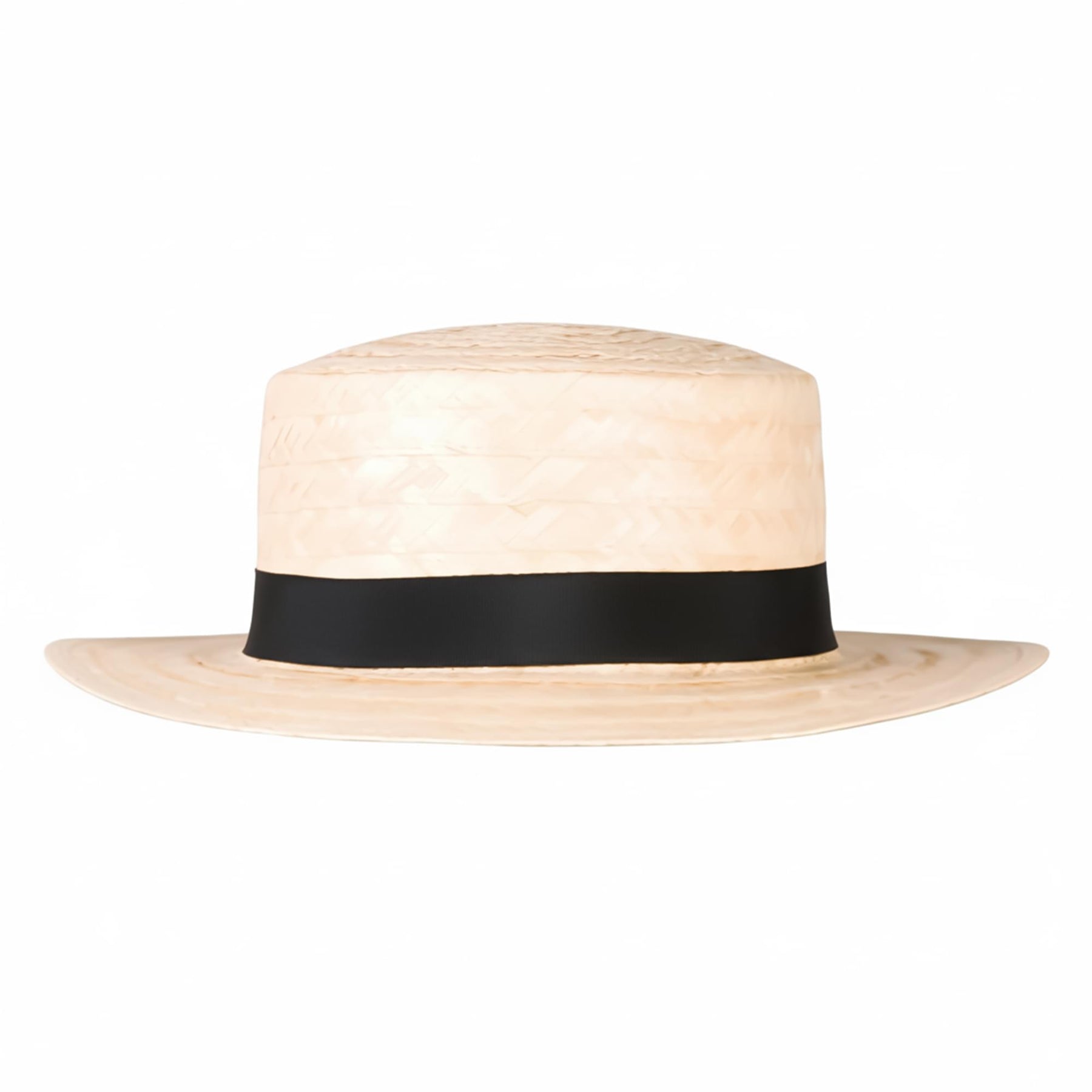 Straw Boater Adult Costume Hat