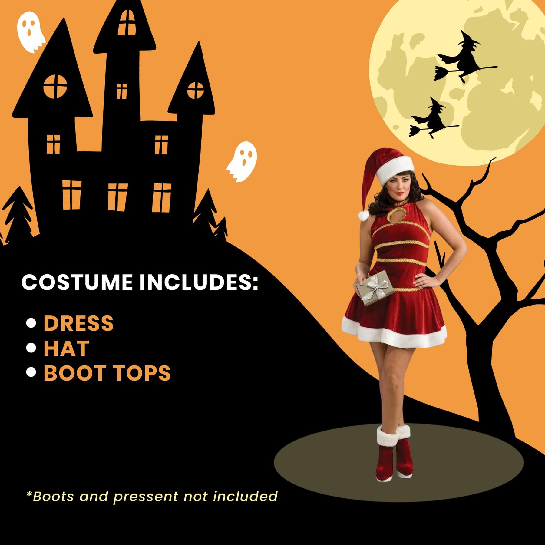 santa lady dress Sexy Santa Adult Costume Plus