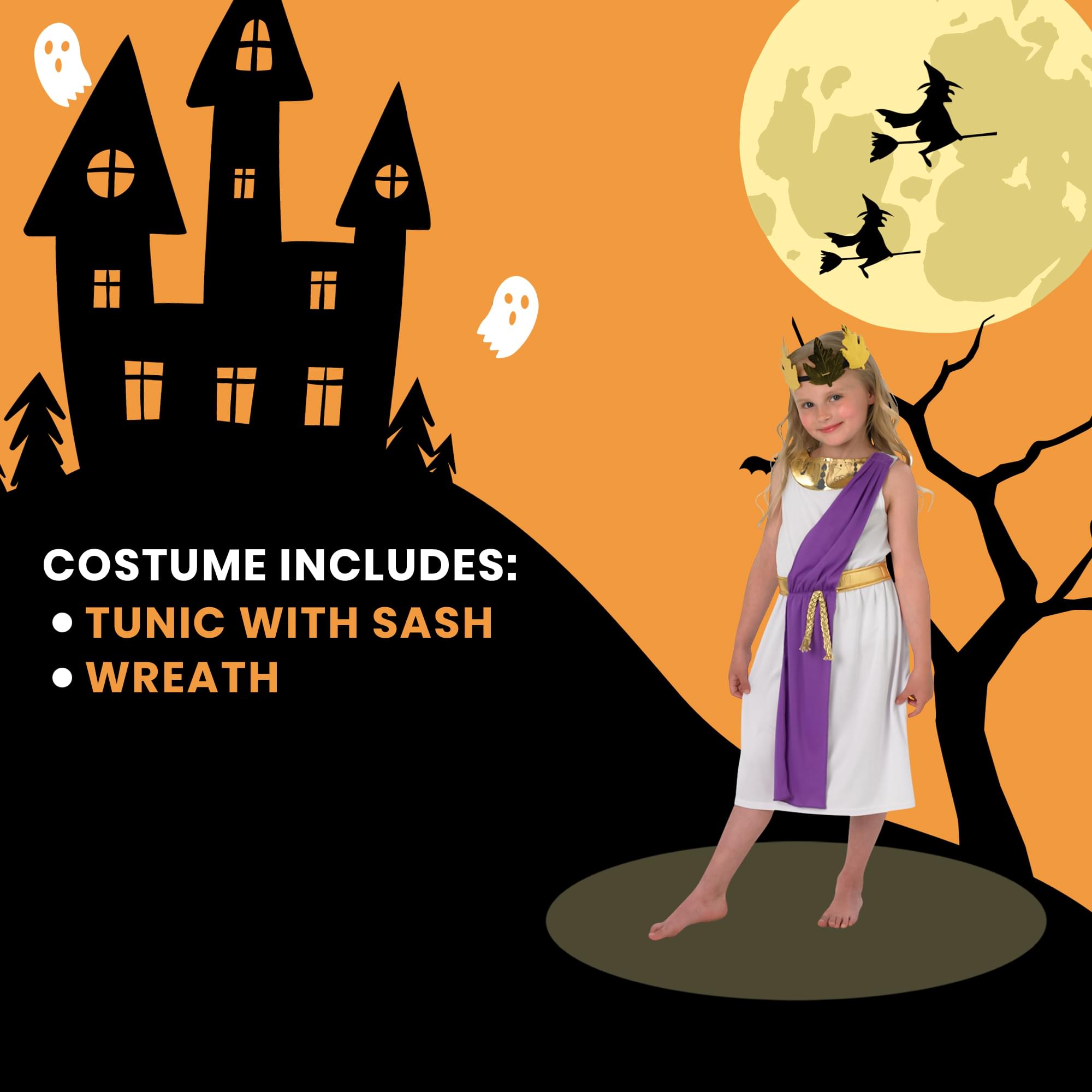 Roman Girl Child Costume