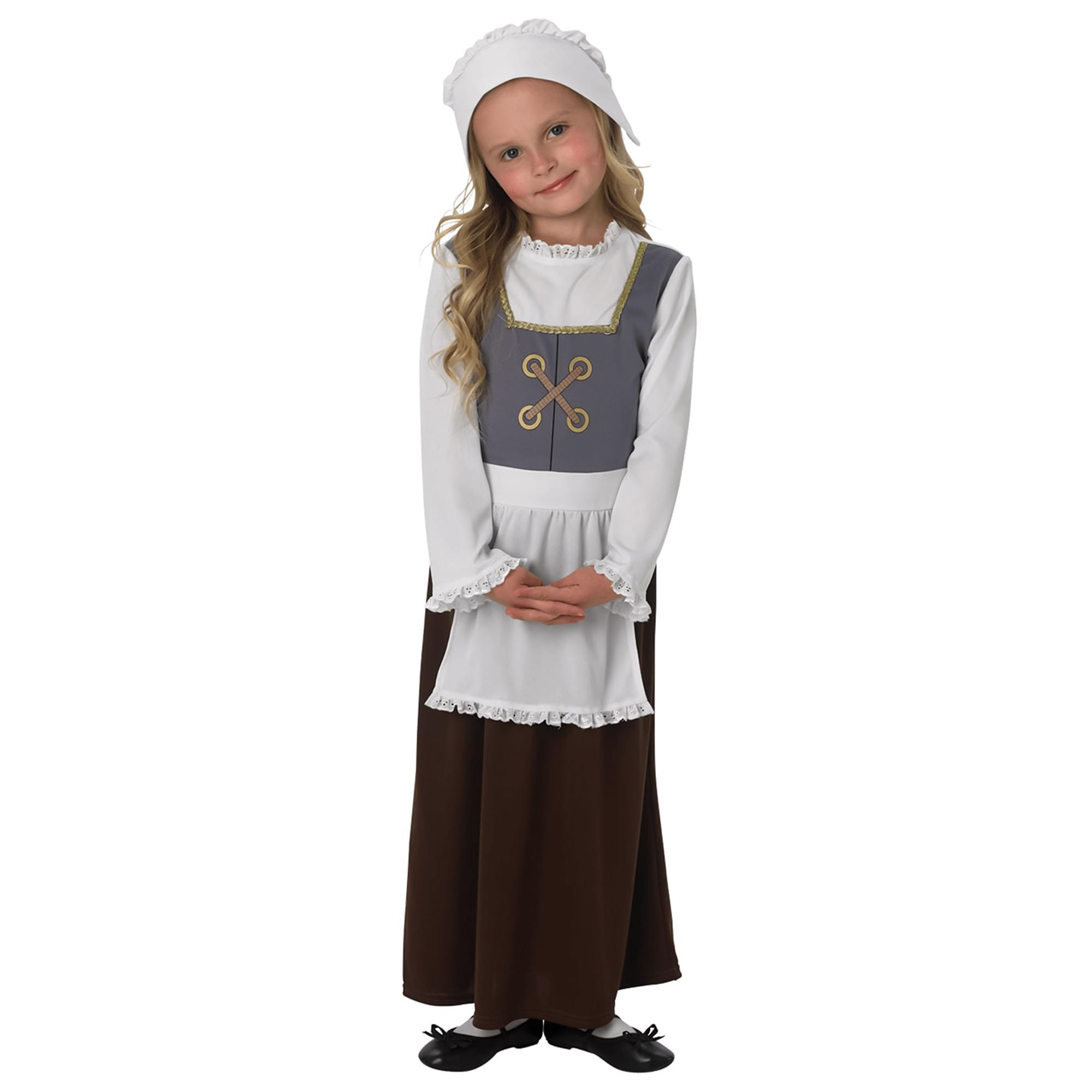 Tudor Maid Child Costume