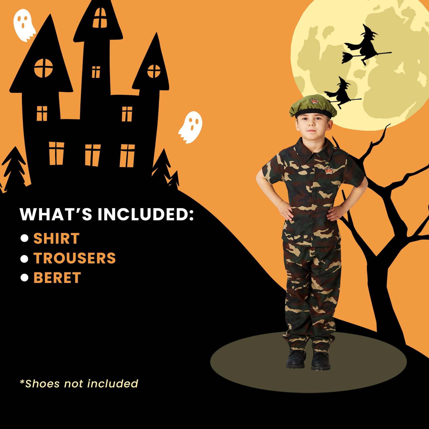 Boy Soldier Child Costume