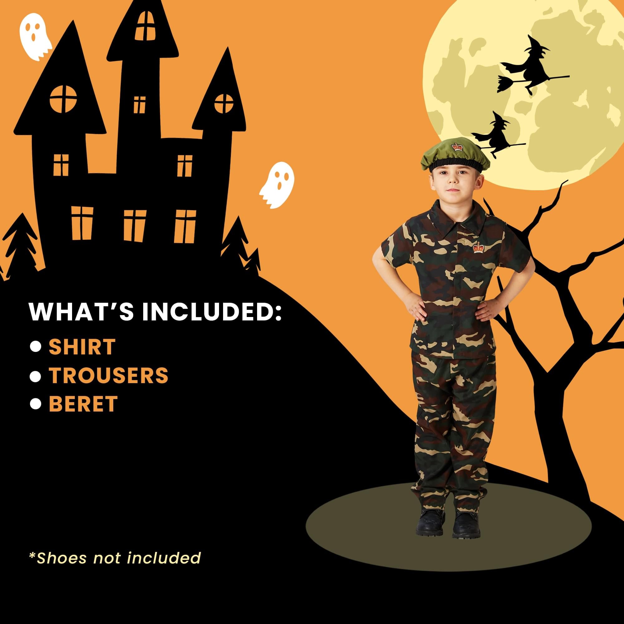 Boy Soldier Child Costume