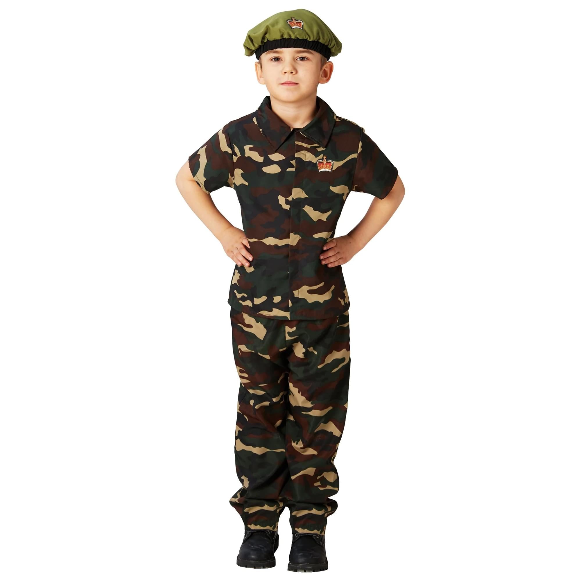 Boy Soldier Child Costume