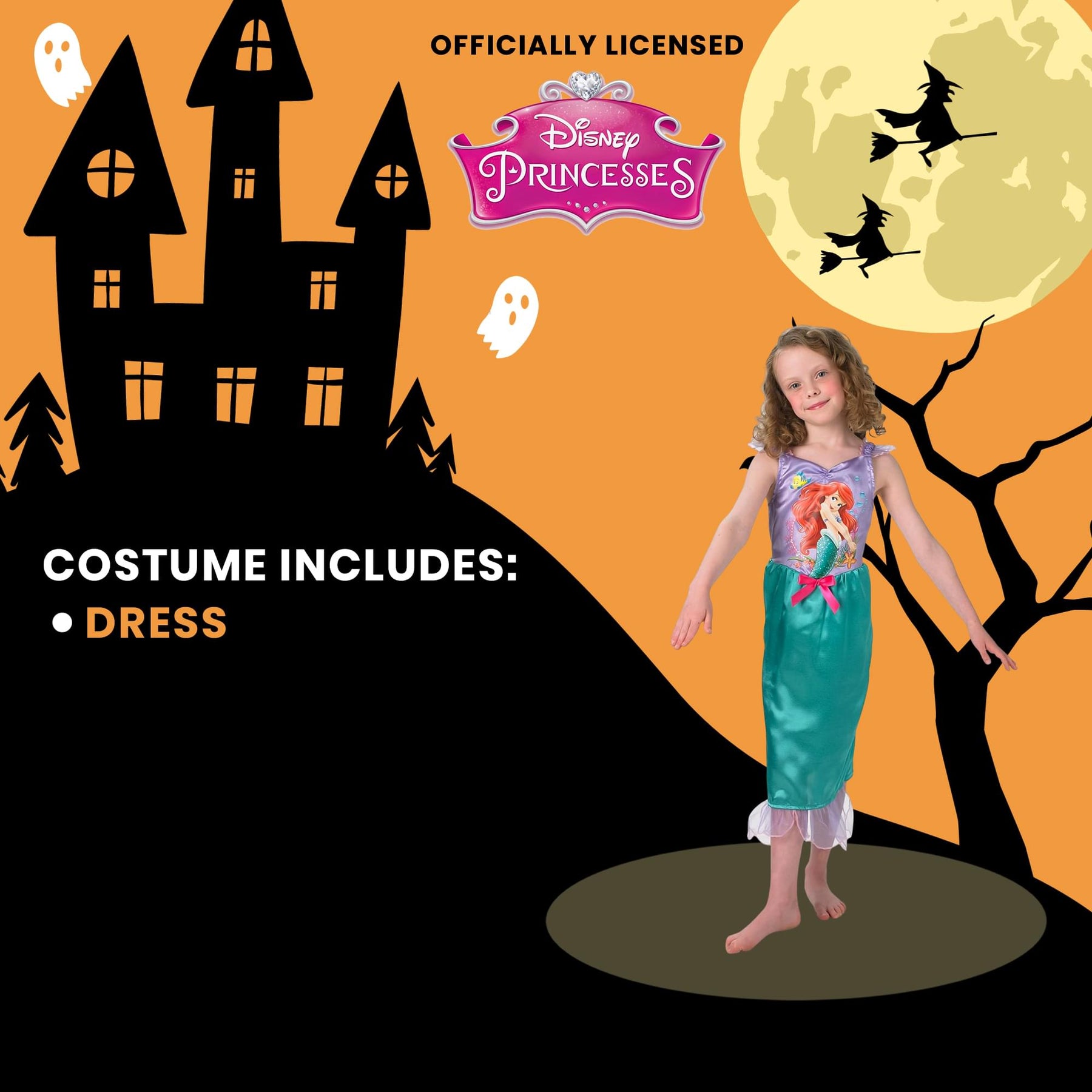 Child Disney Story Time Ariel Costume