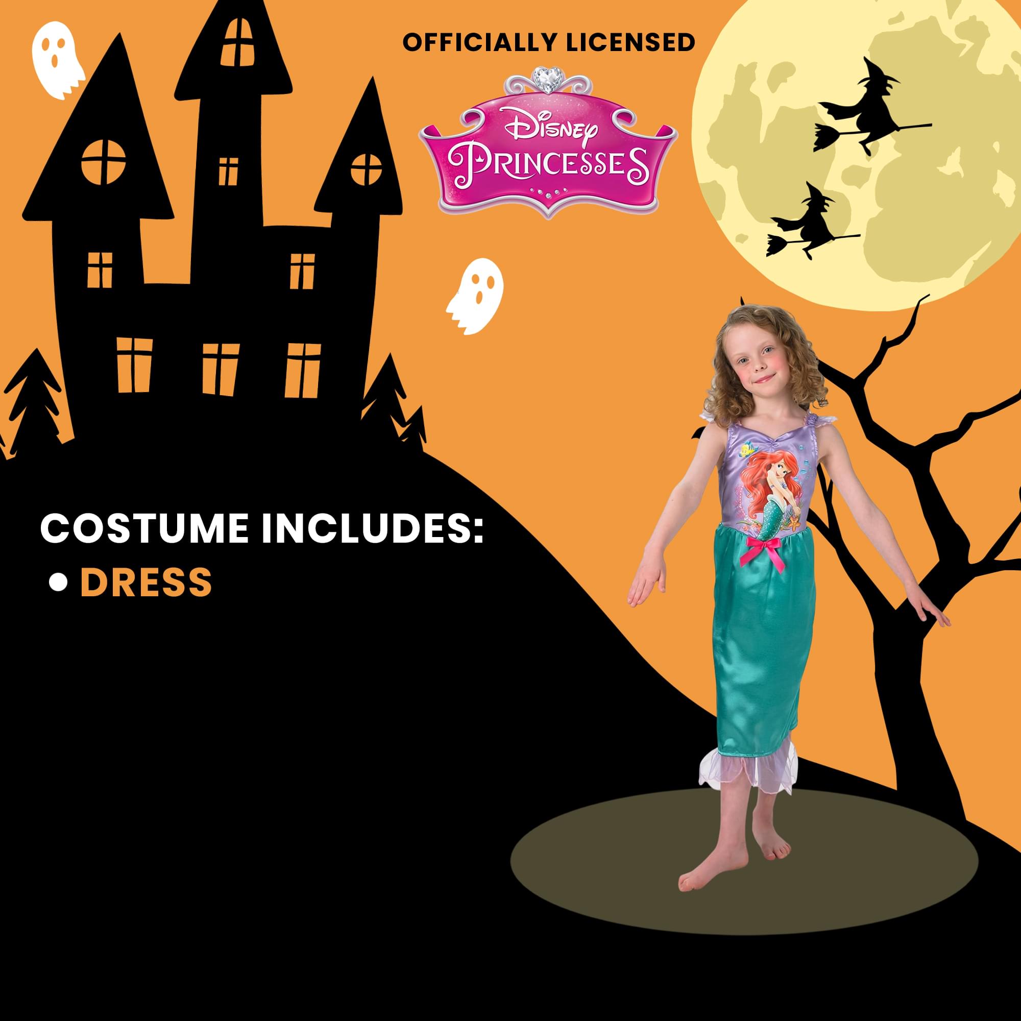 Child Disney Story Time Ariel Costume