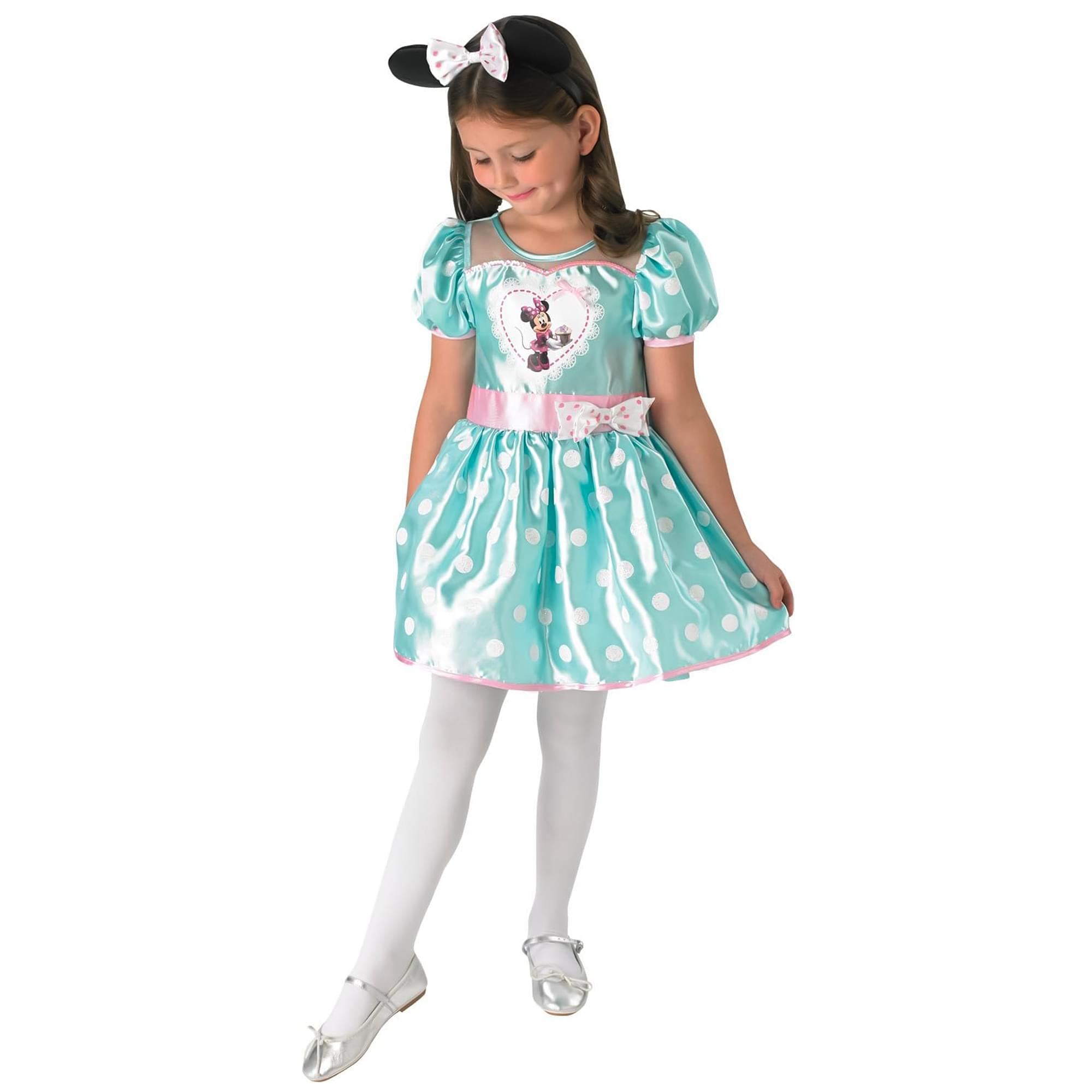 Disney Minnie Mint Cupcake Deluxe Child Costume Dress