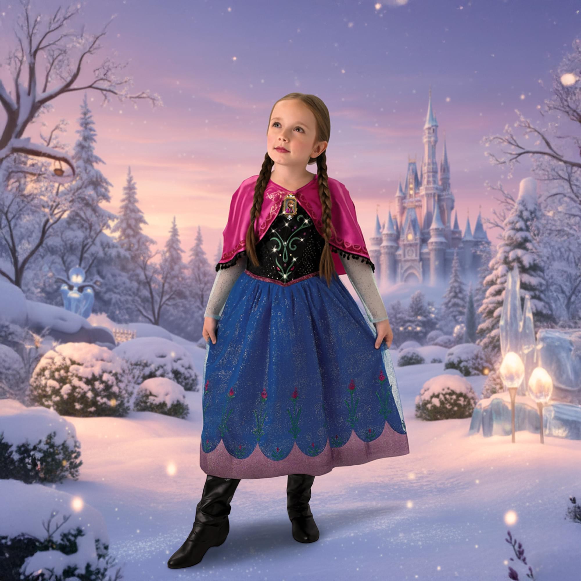 Disney Frozen Musical Light-Up Anna Child Costume