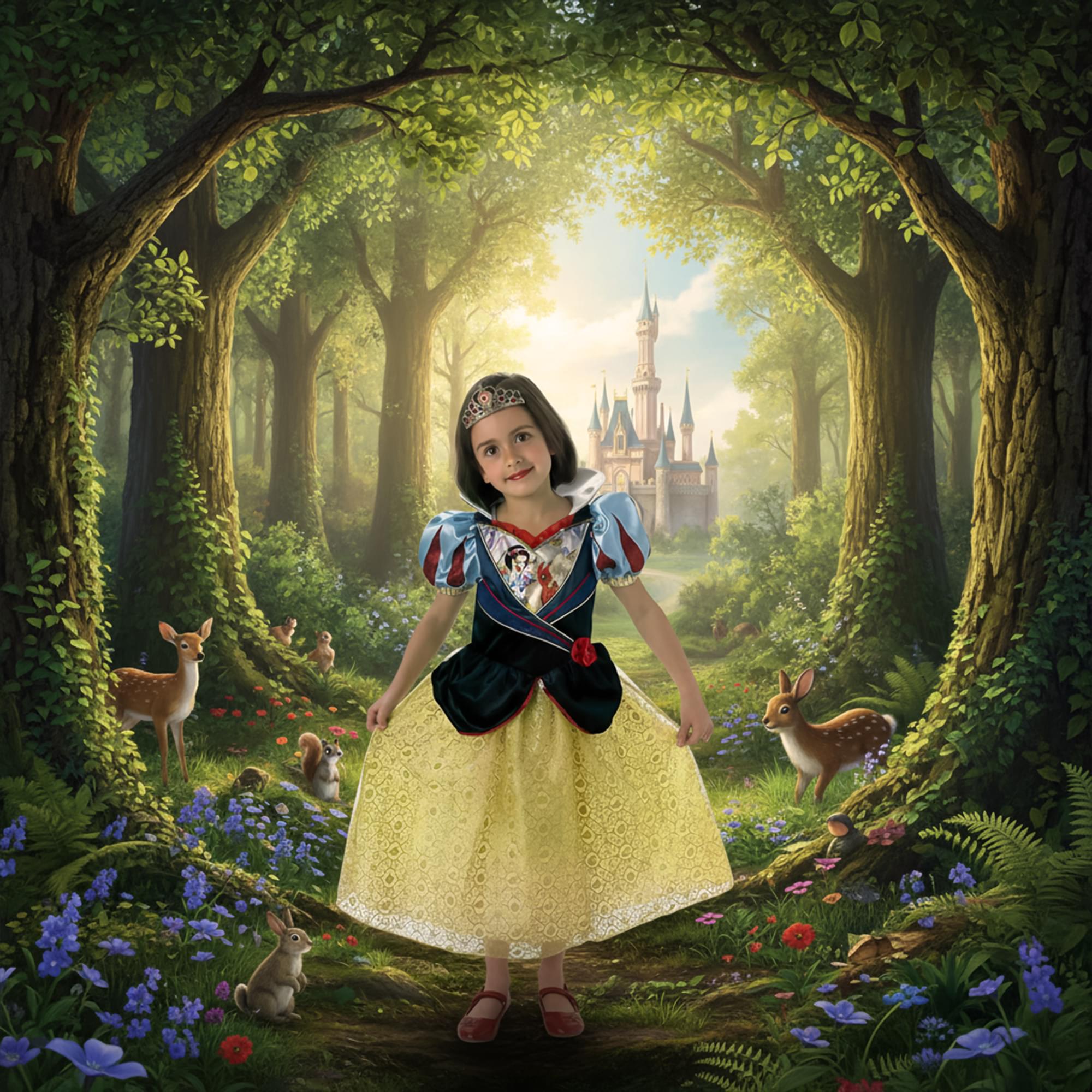 Disney Shimmer Snow White Child Costume