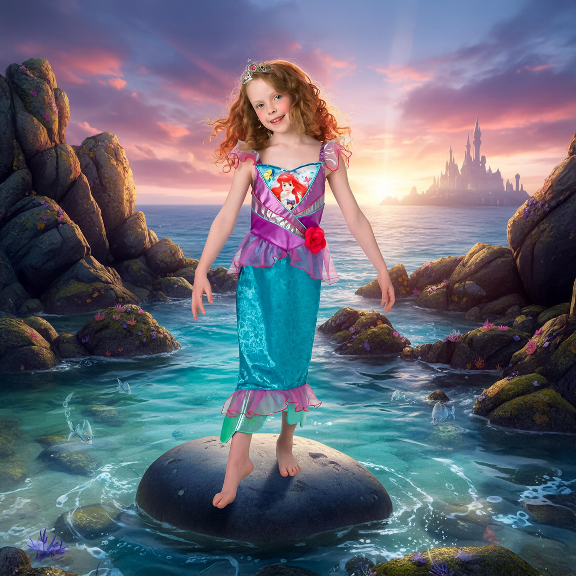 Disney Shimmer Ariel Child Costume