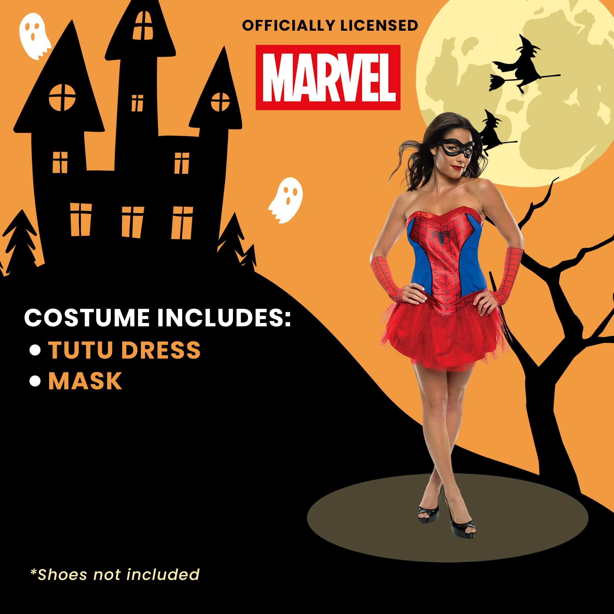 Marvel Spider-Girl Adult Costume Tutu Dress