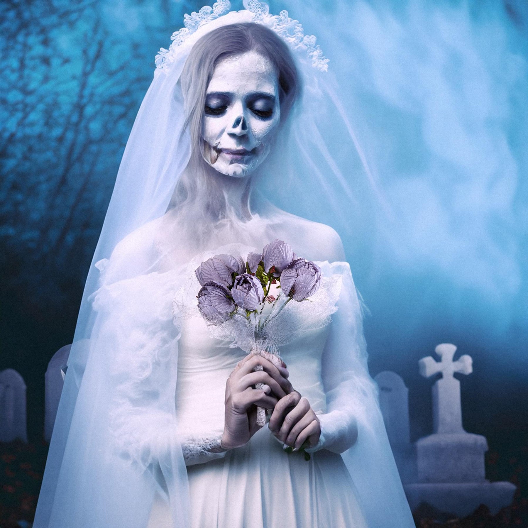 Tim Burton's Corpse Bride Bouquet Costume Accessory