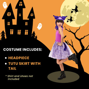 Sanrio Kuromi Child Costume Tutu and Headpiece Set