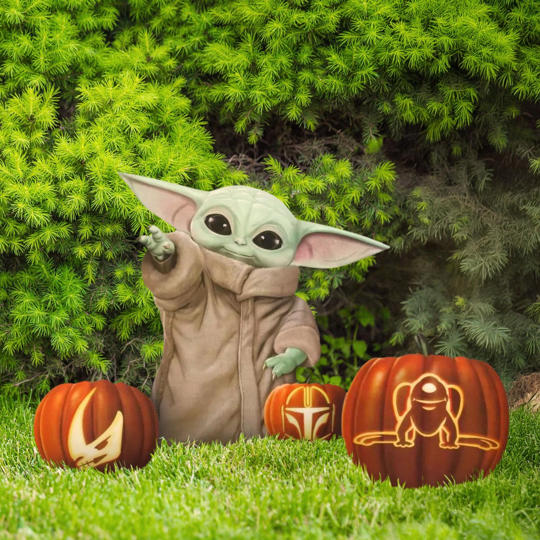 Star Wars The Mandalorian The Child Halloween Lawn Decoration