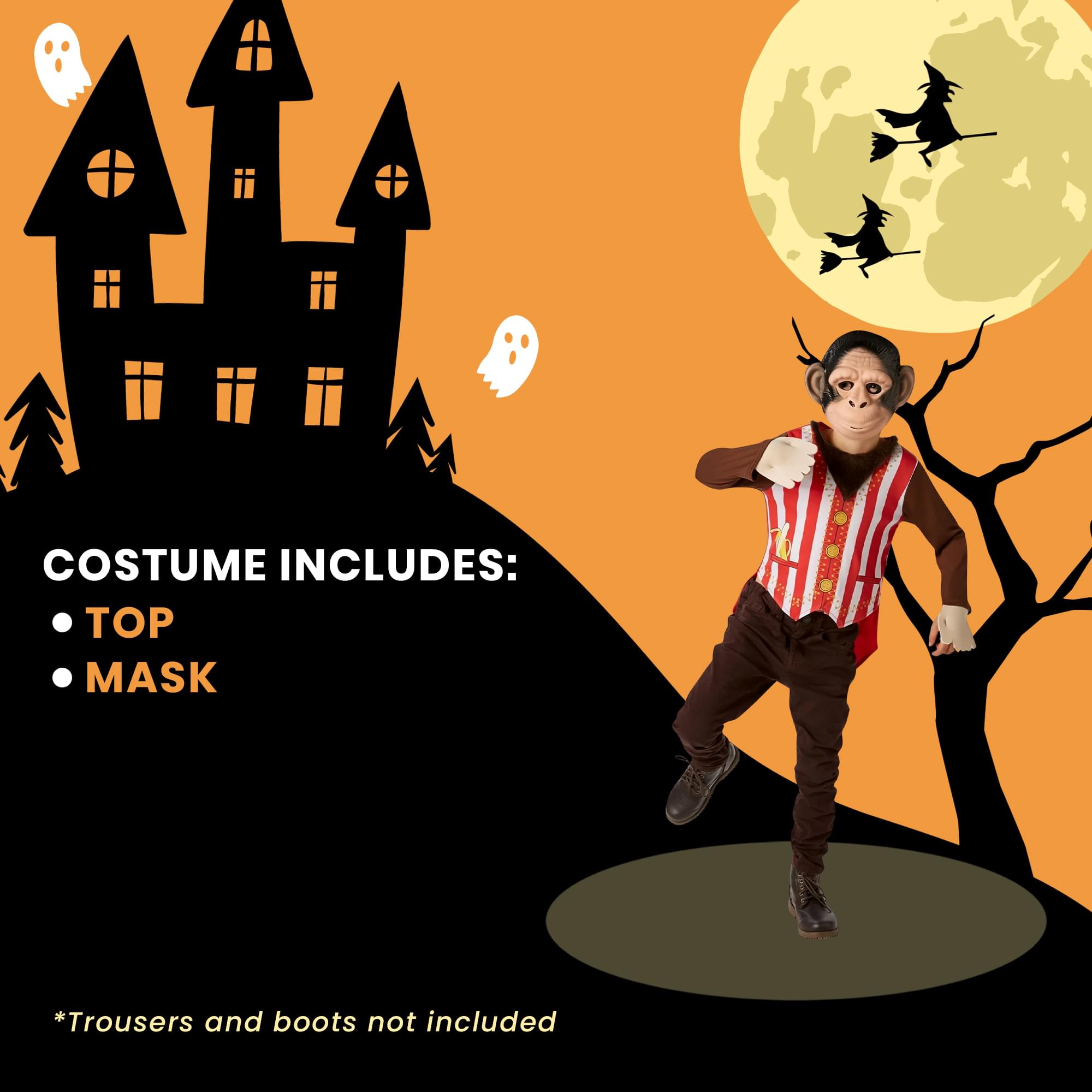 Mr Monkey Child Costume