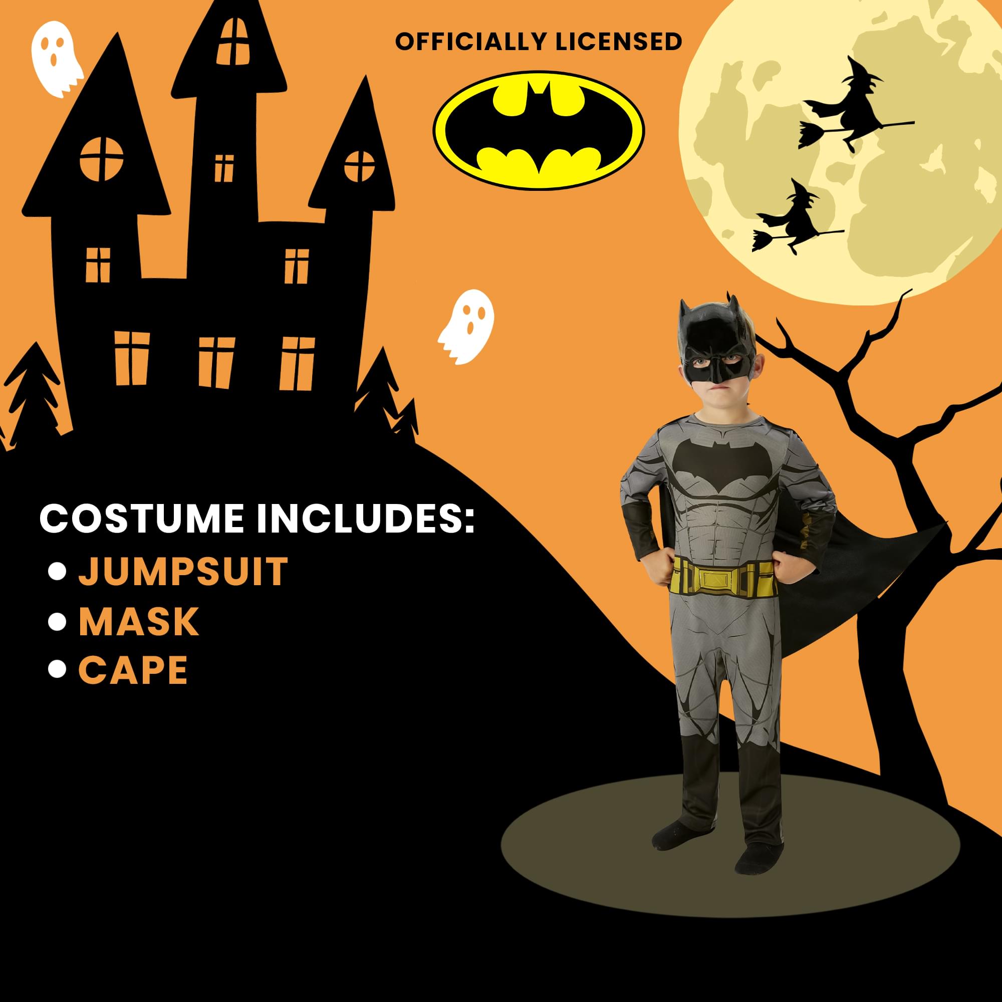 DC Dawn Of Justice Batman Child Costume