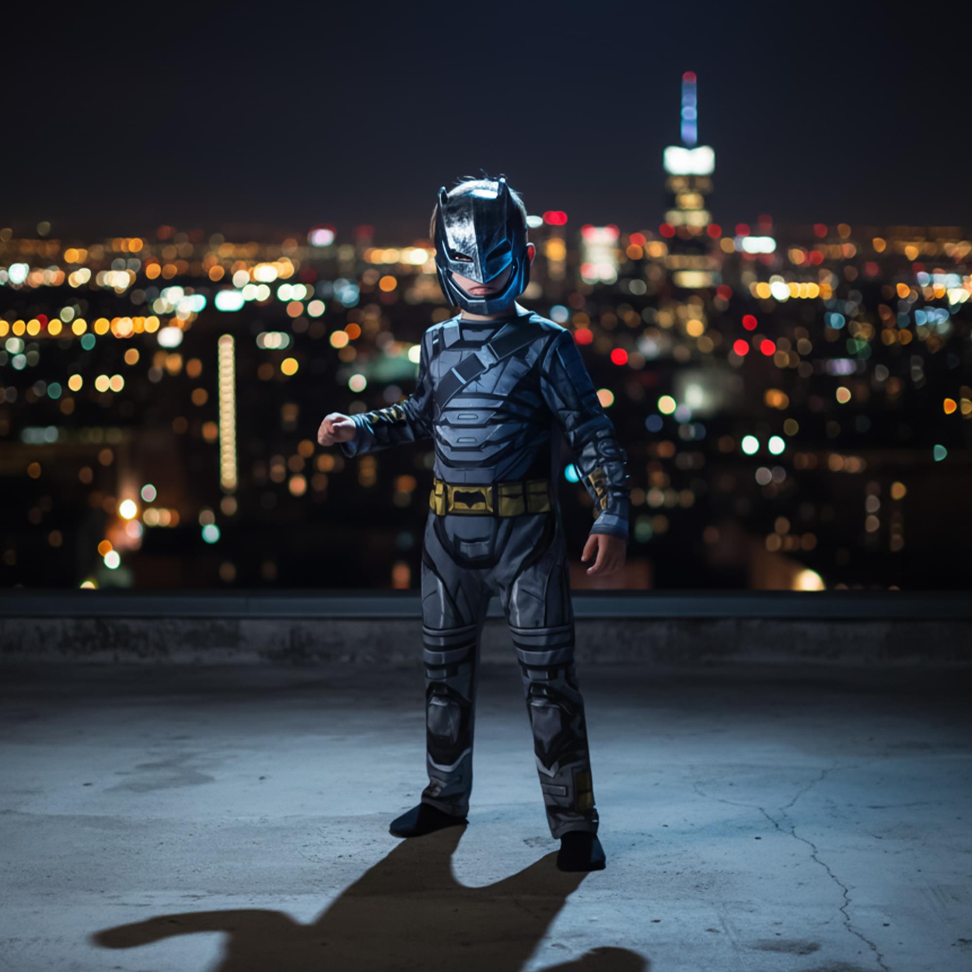 DC Dawn Of Justice Batman Armor Child Costume