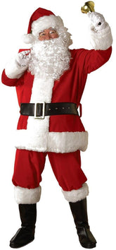 Regal Regency Plush Santa Suit Adult Costume