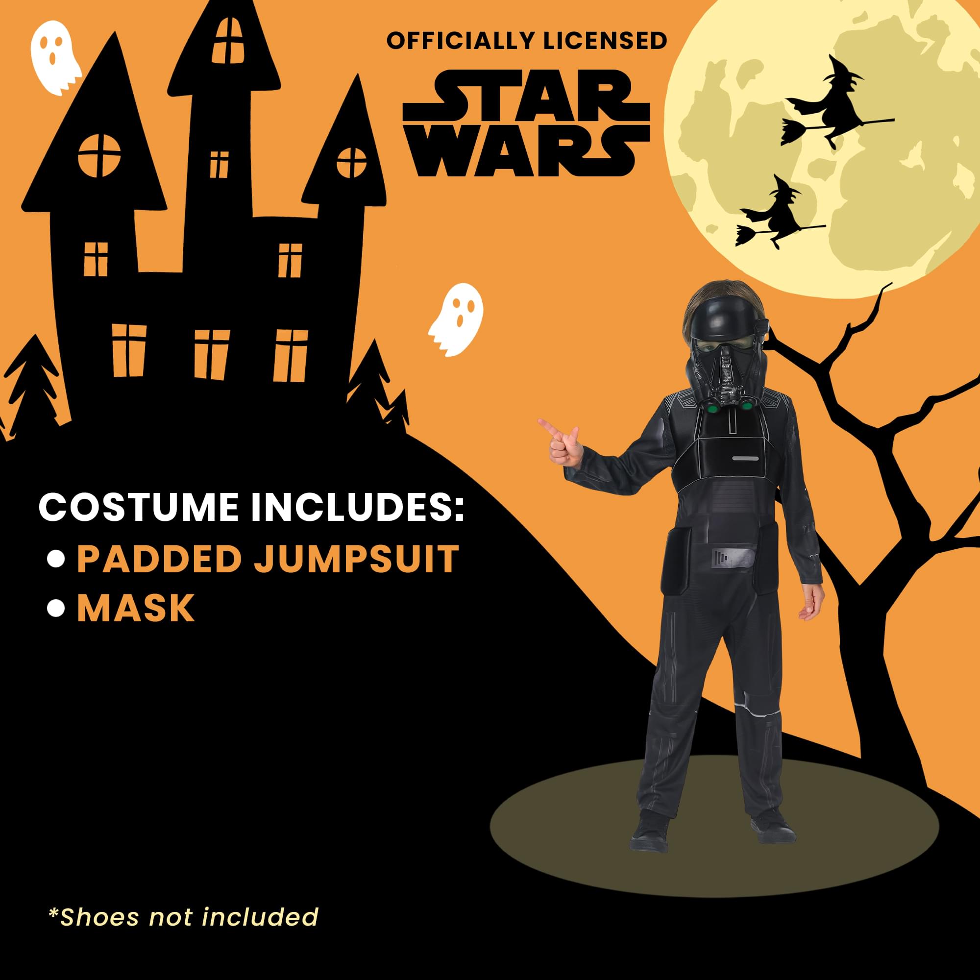Star Wars Death Trooper Deluxe Child Costume