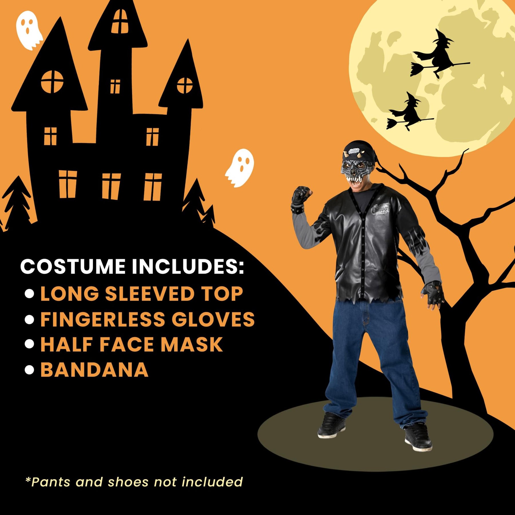 Dead City Road Hazard Zombie Child Costume