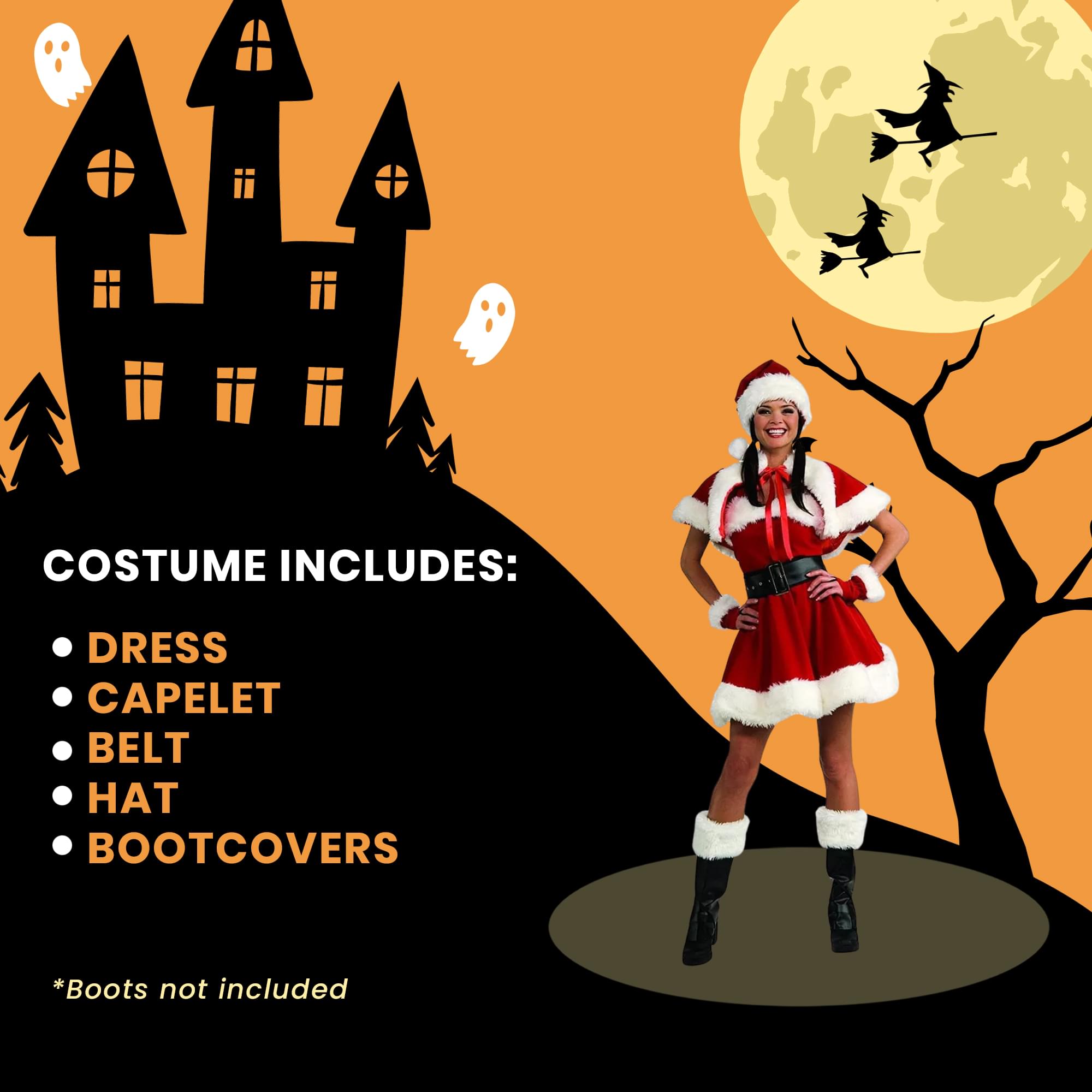 Sexy Miss Santa Costume Adult