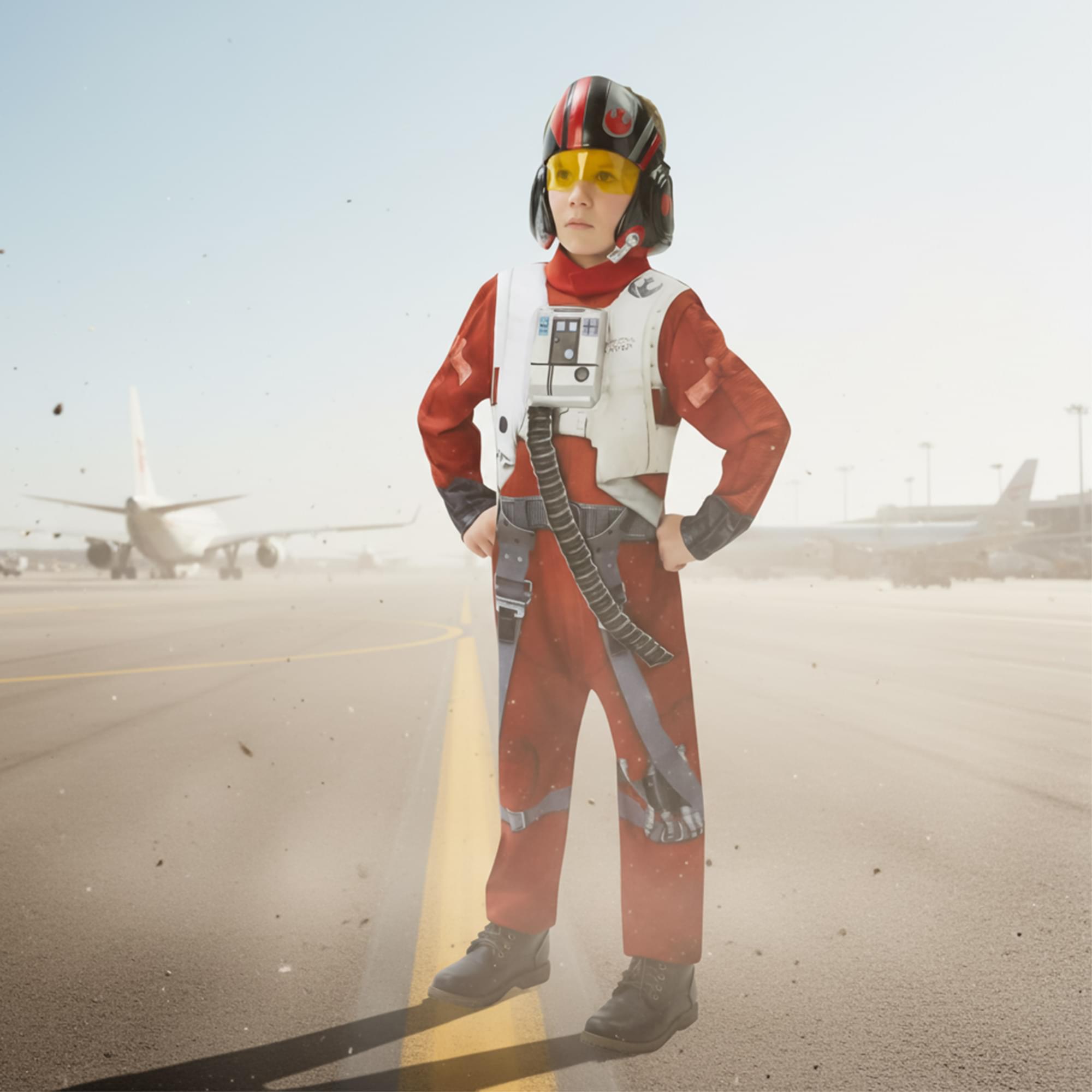 Star Wars Poe X-Wing Fighter Deluxe Child Costume