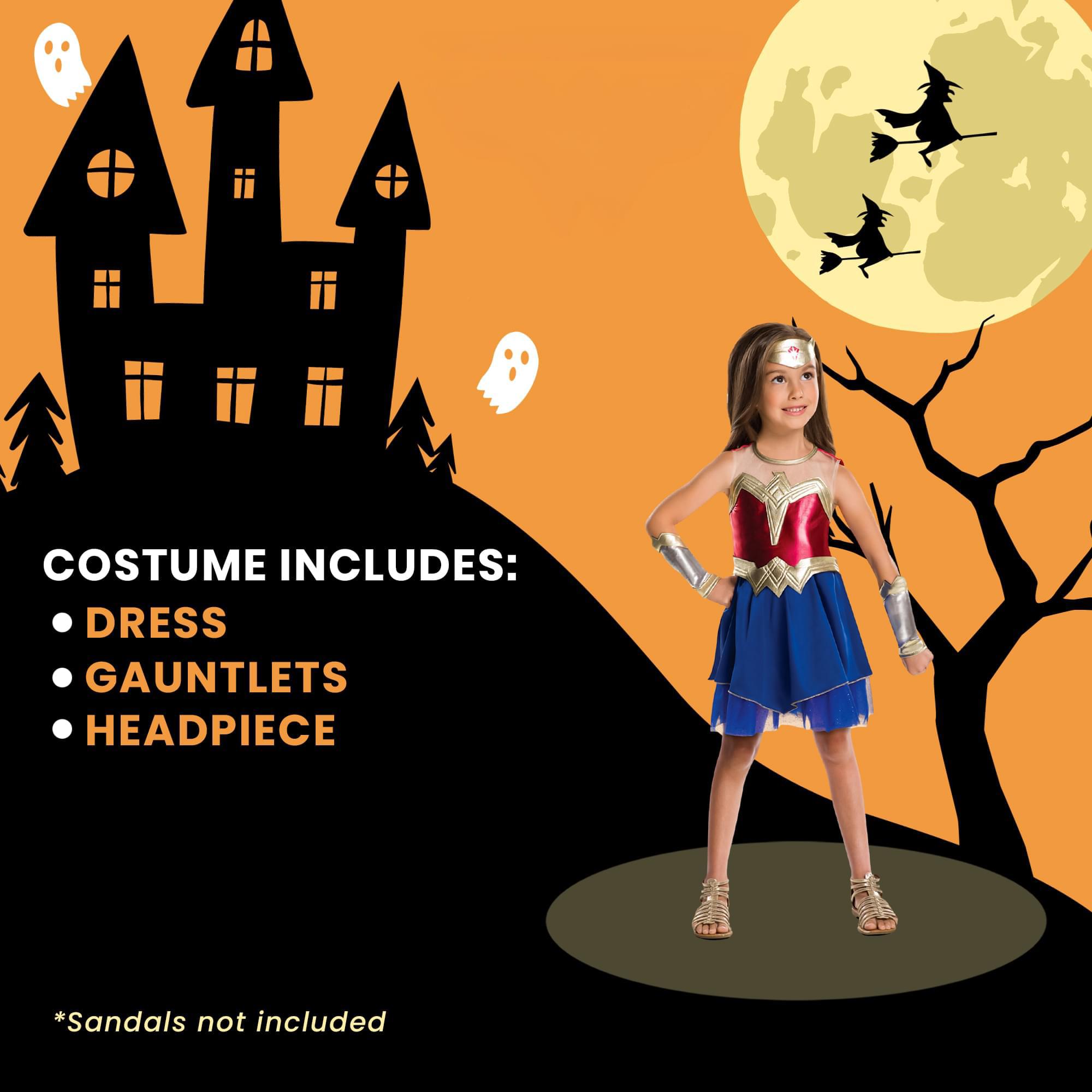 DC Dawn Of Justice Wonder Woman Child Costume
