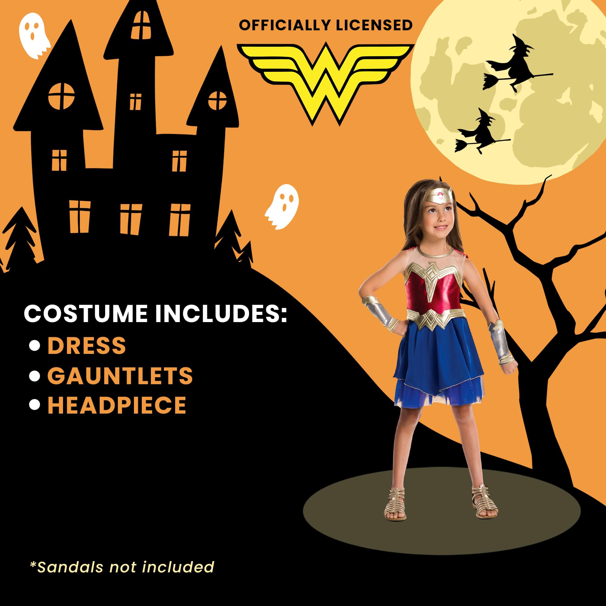 DC Dawn Of Justice Wonder Woman Child Costume