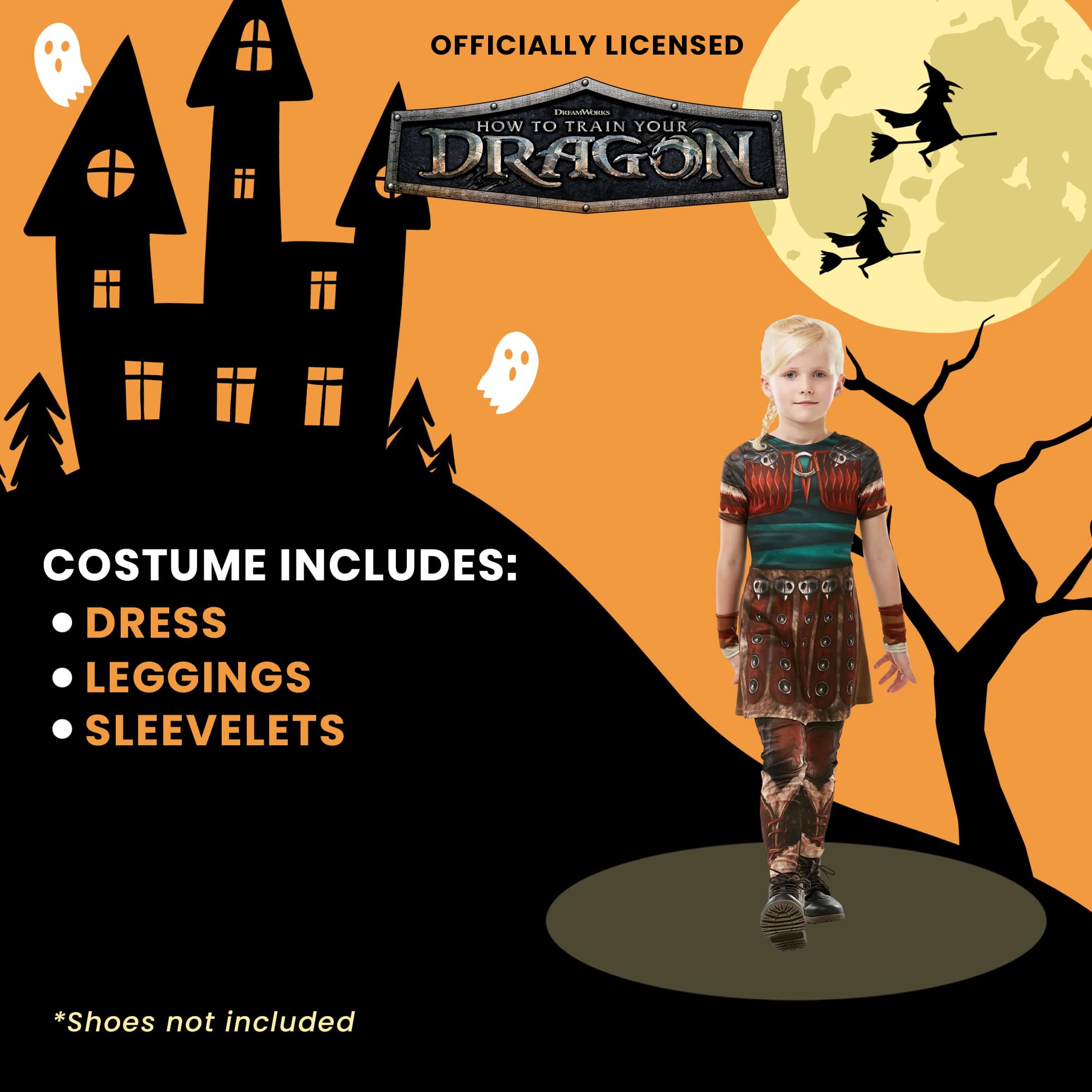 How To Train Your Dragon Astrid Child Costume