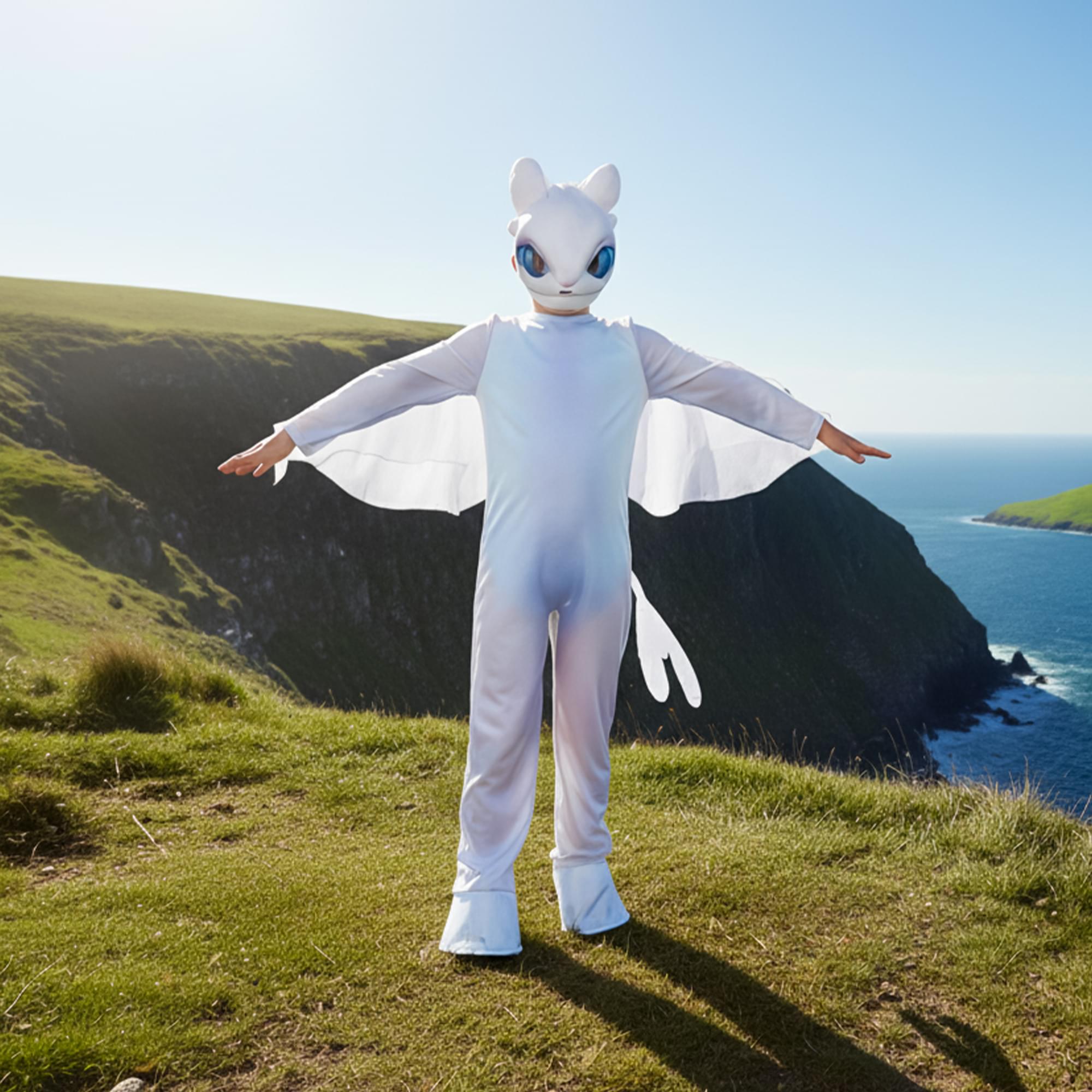 How To Train Your Dragon Light Fury Child Costume