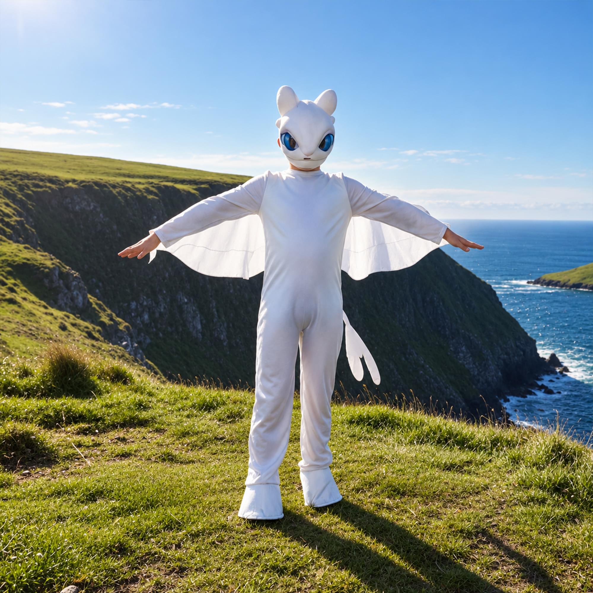 How To Train Your Dragon Light Fury Child Costume
