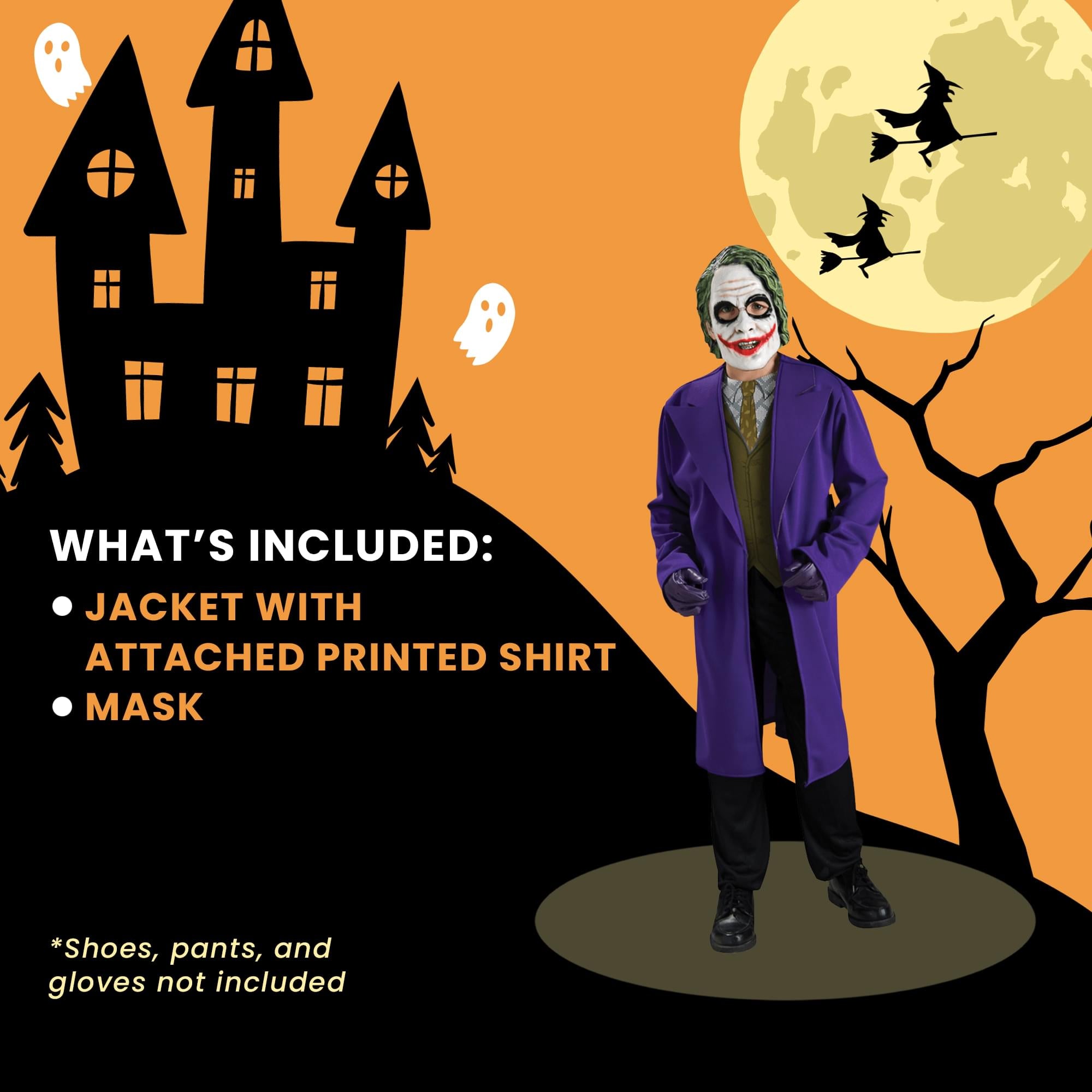DC Comics The Joker Child Costume