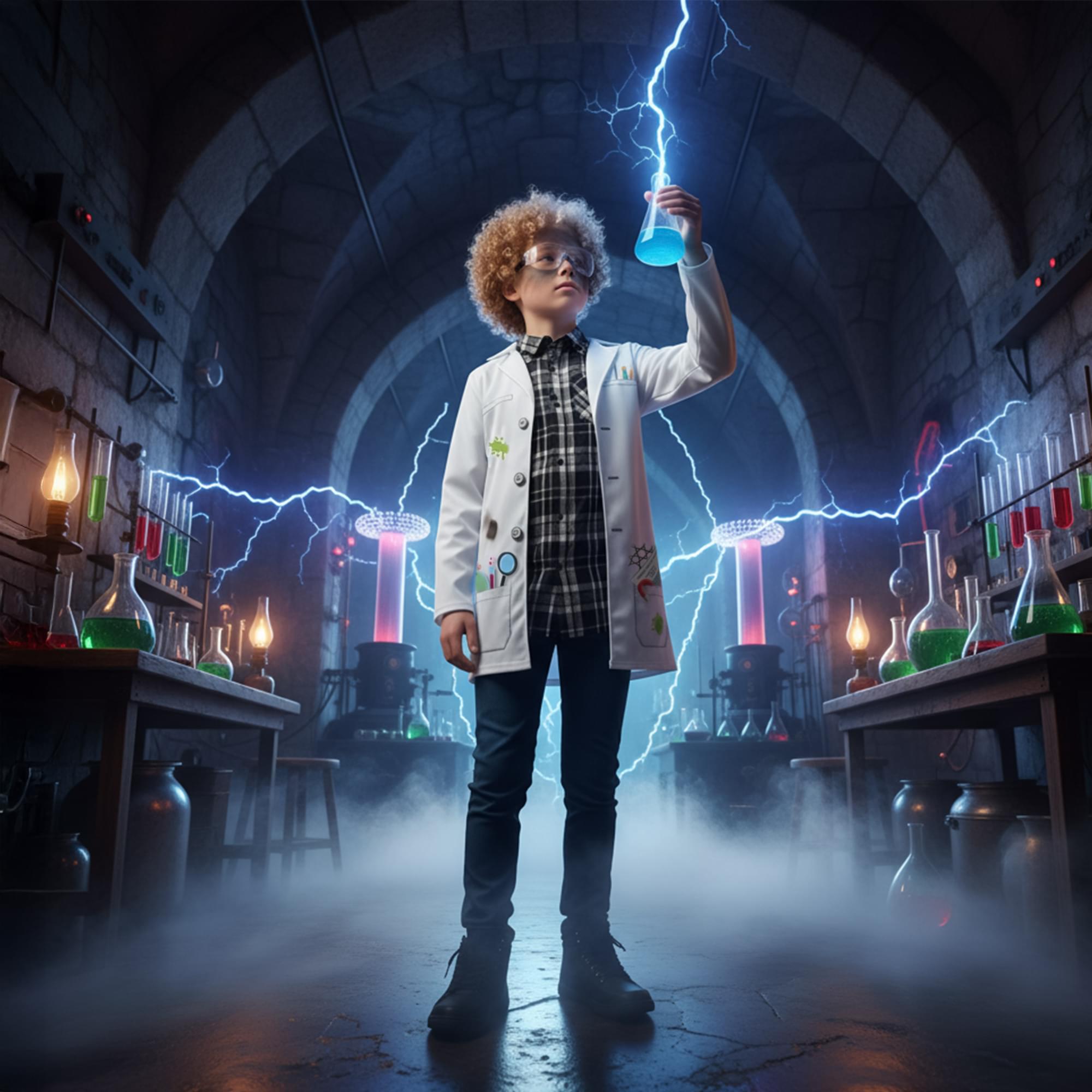 Mad Scientist Child Costume