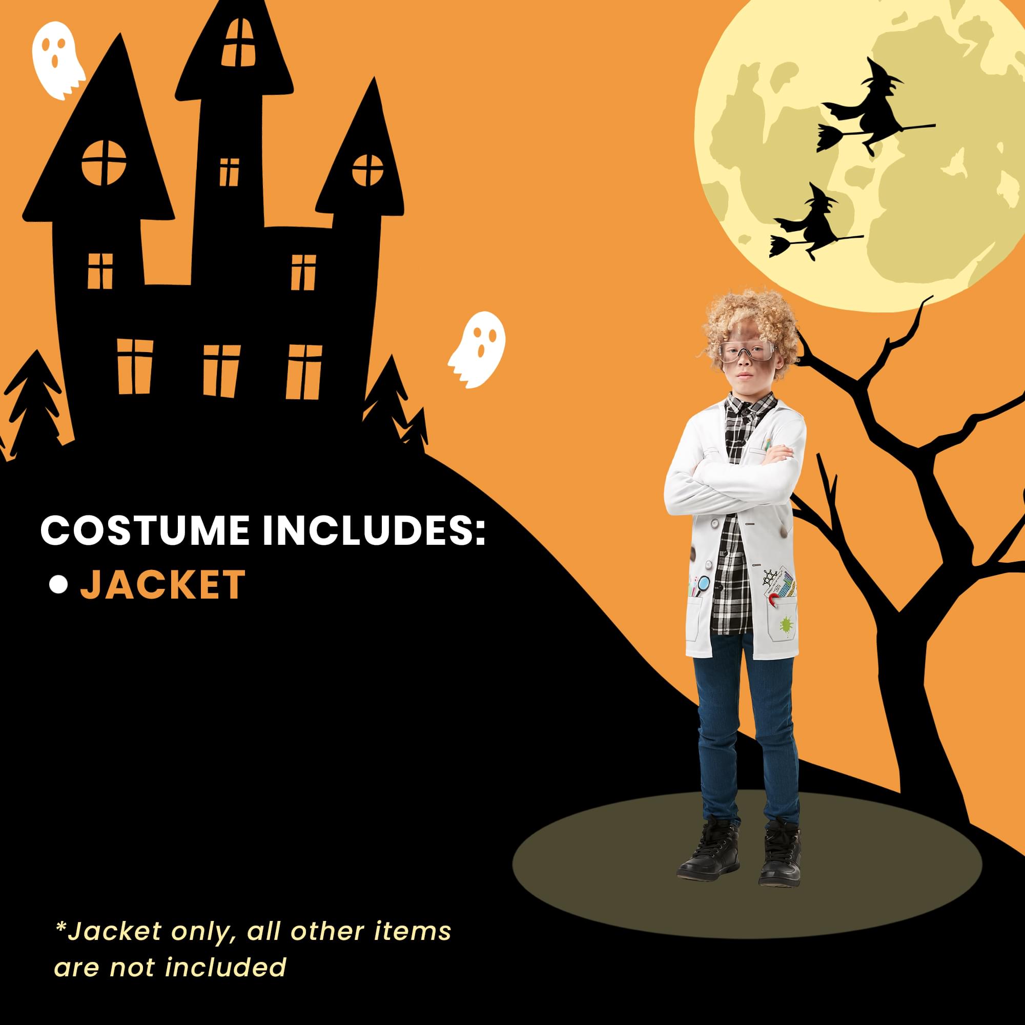 Mad Scientist Child Costume