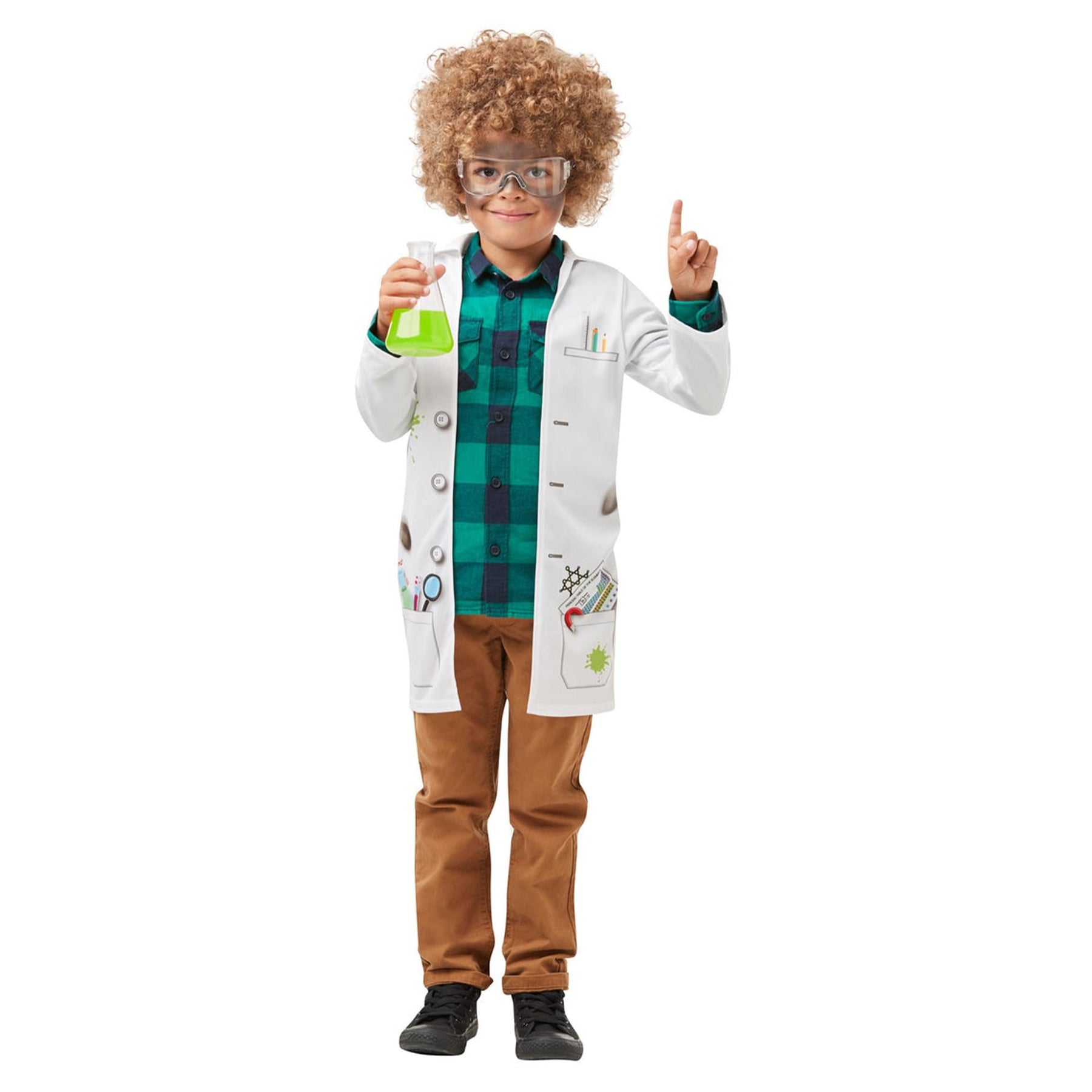 Mad Scientist Child Costume | Large
