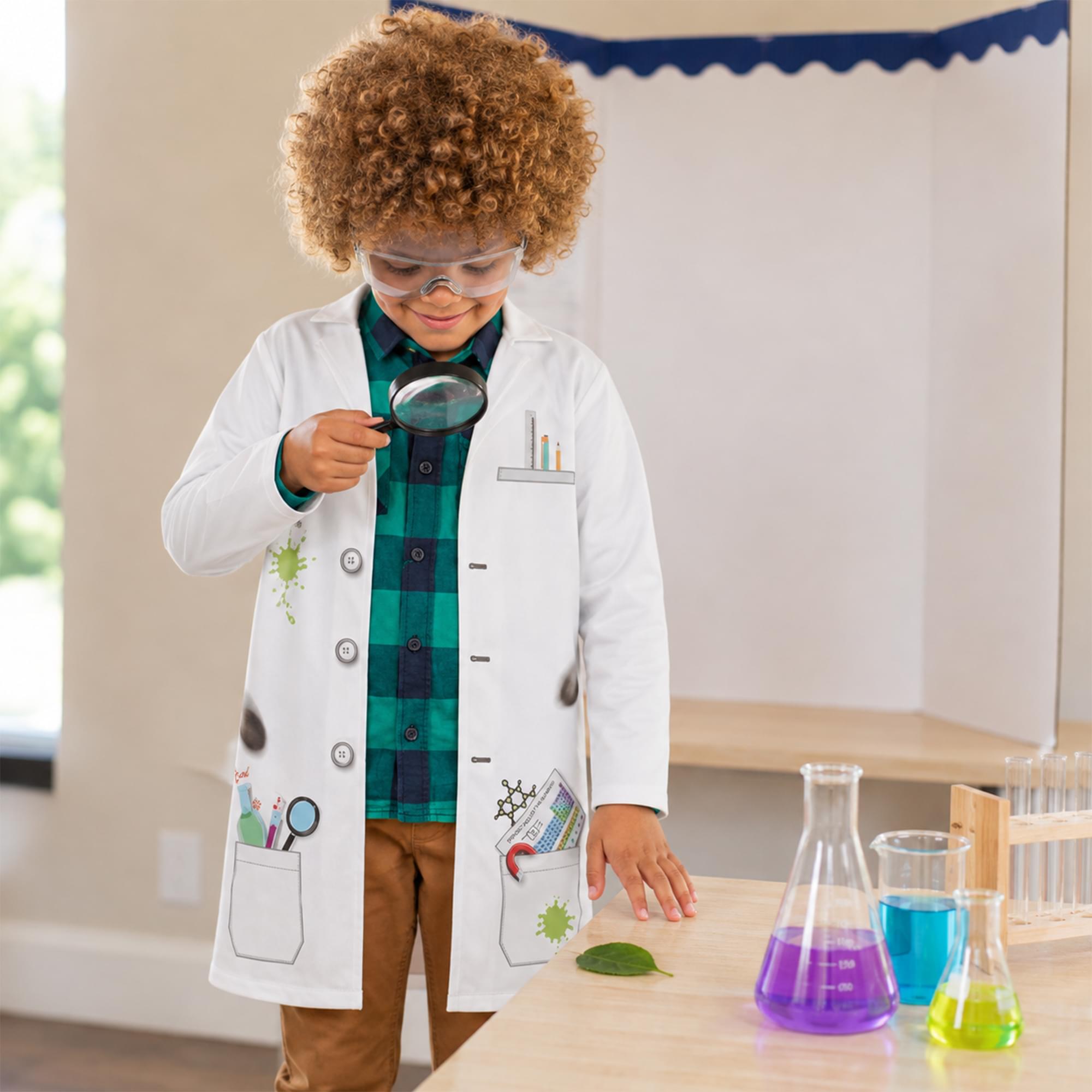 Mad Scientist Child Costume | Large