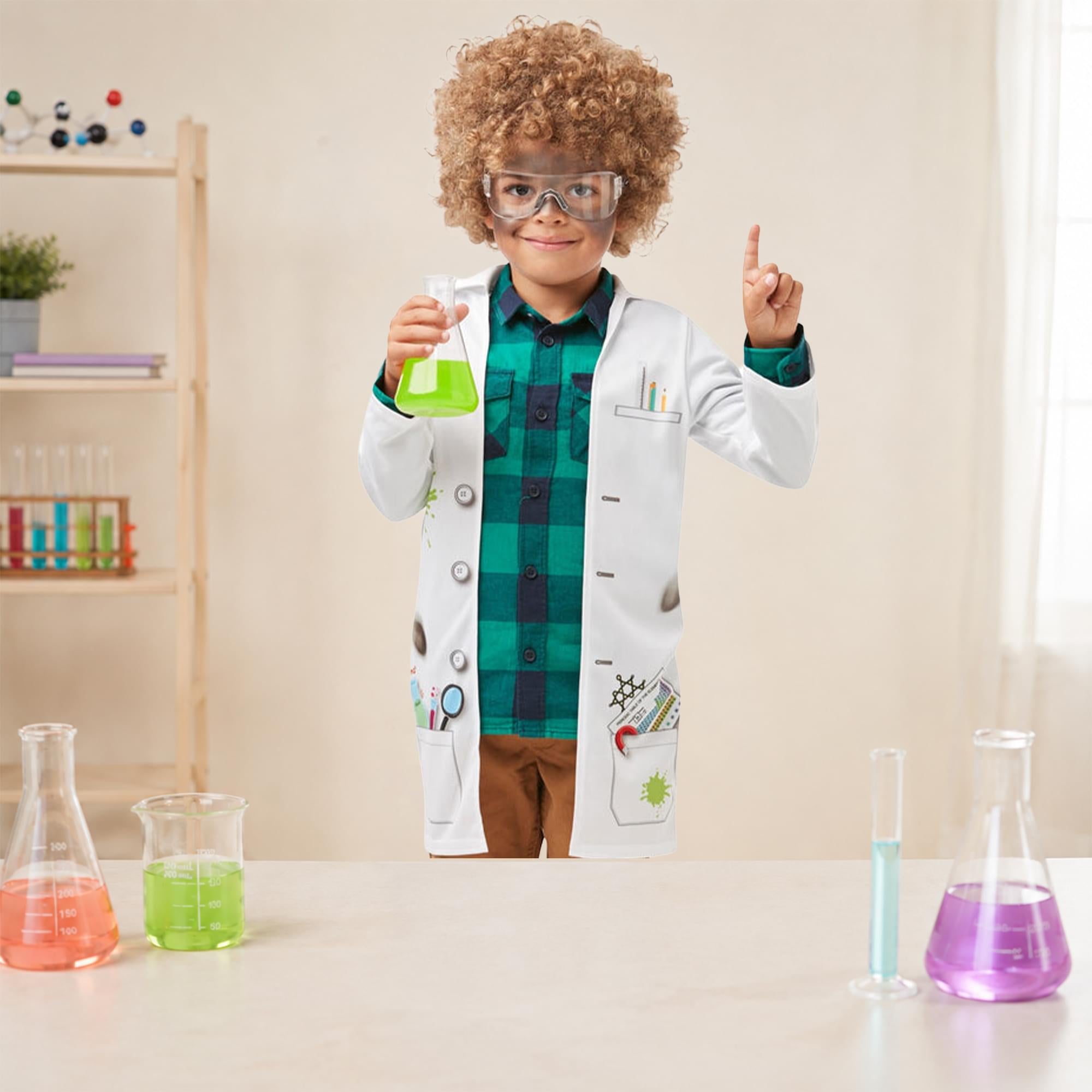 Mad Scientist Child Costume | Large