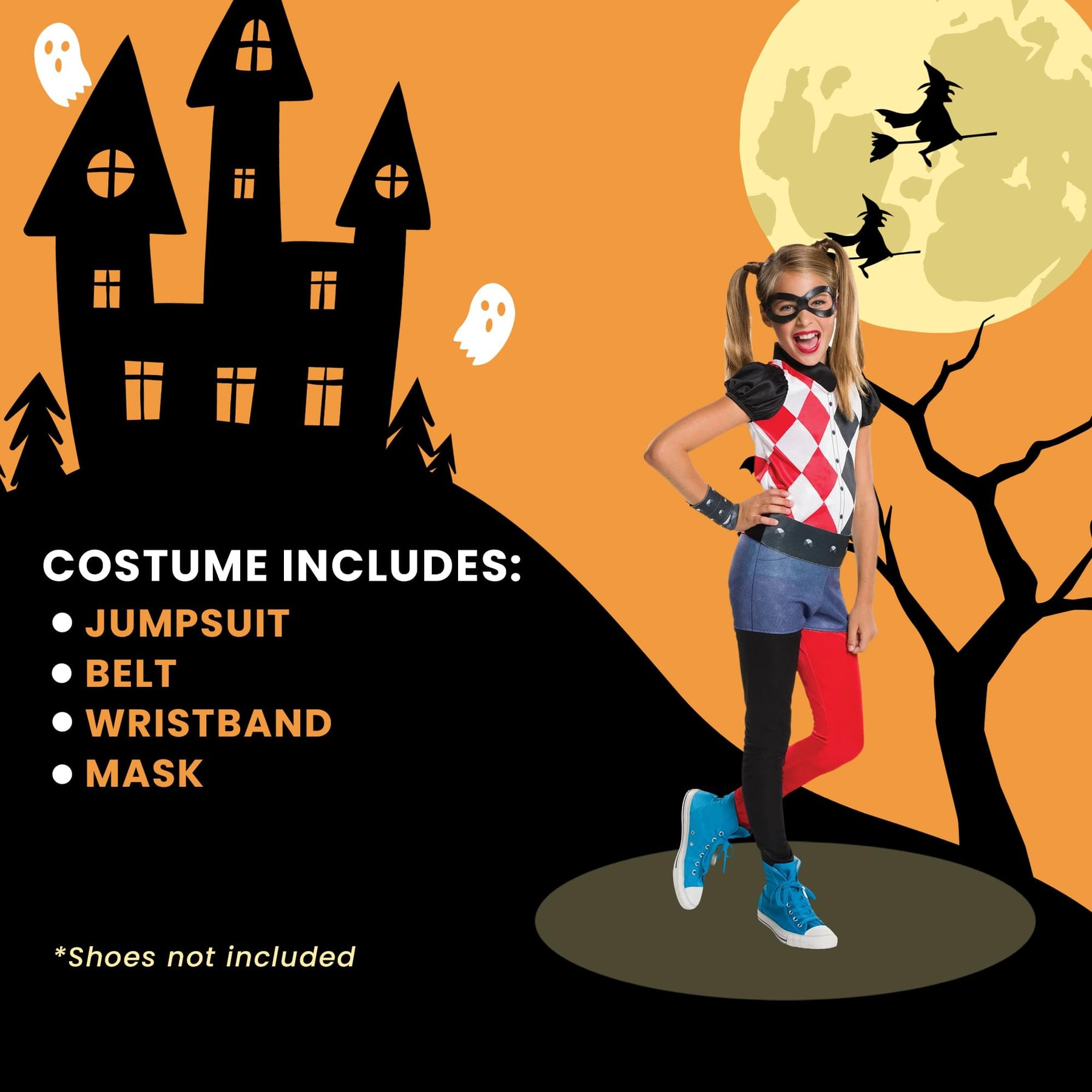 DC Harley Quinn Child Costume