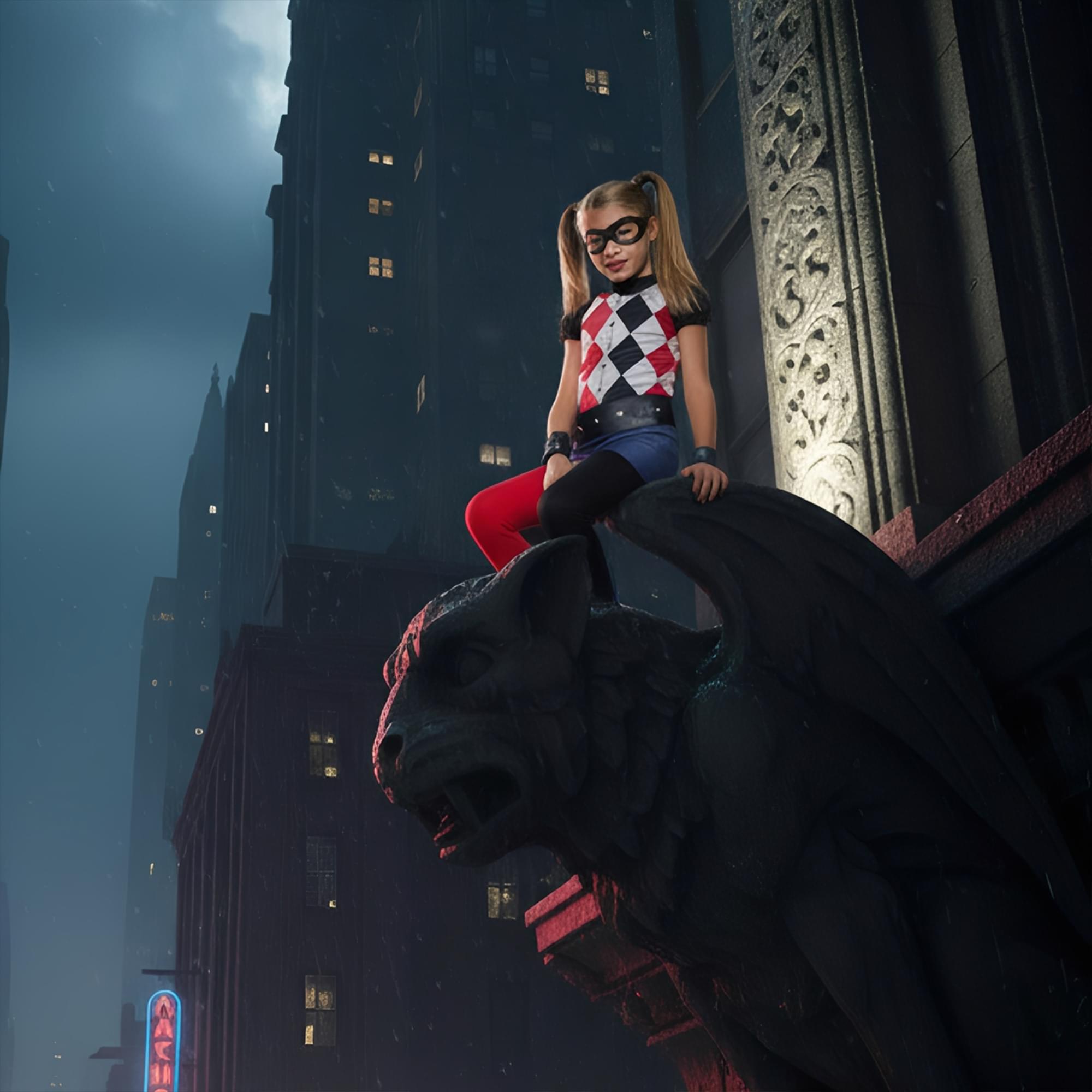 DC Harley Quinn Child Costume