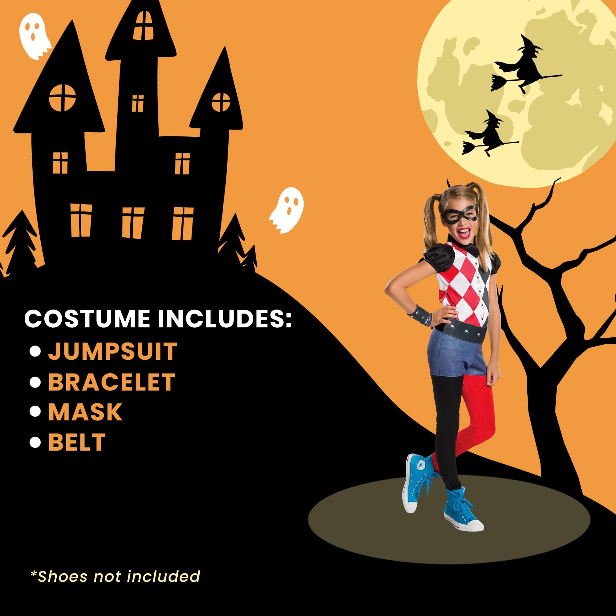 DC Harley Quinn Child Costume