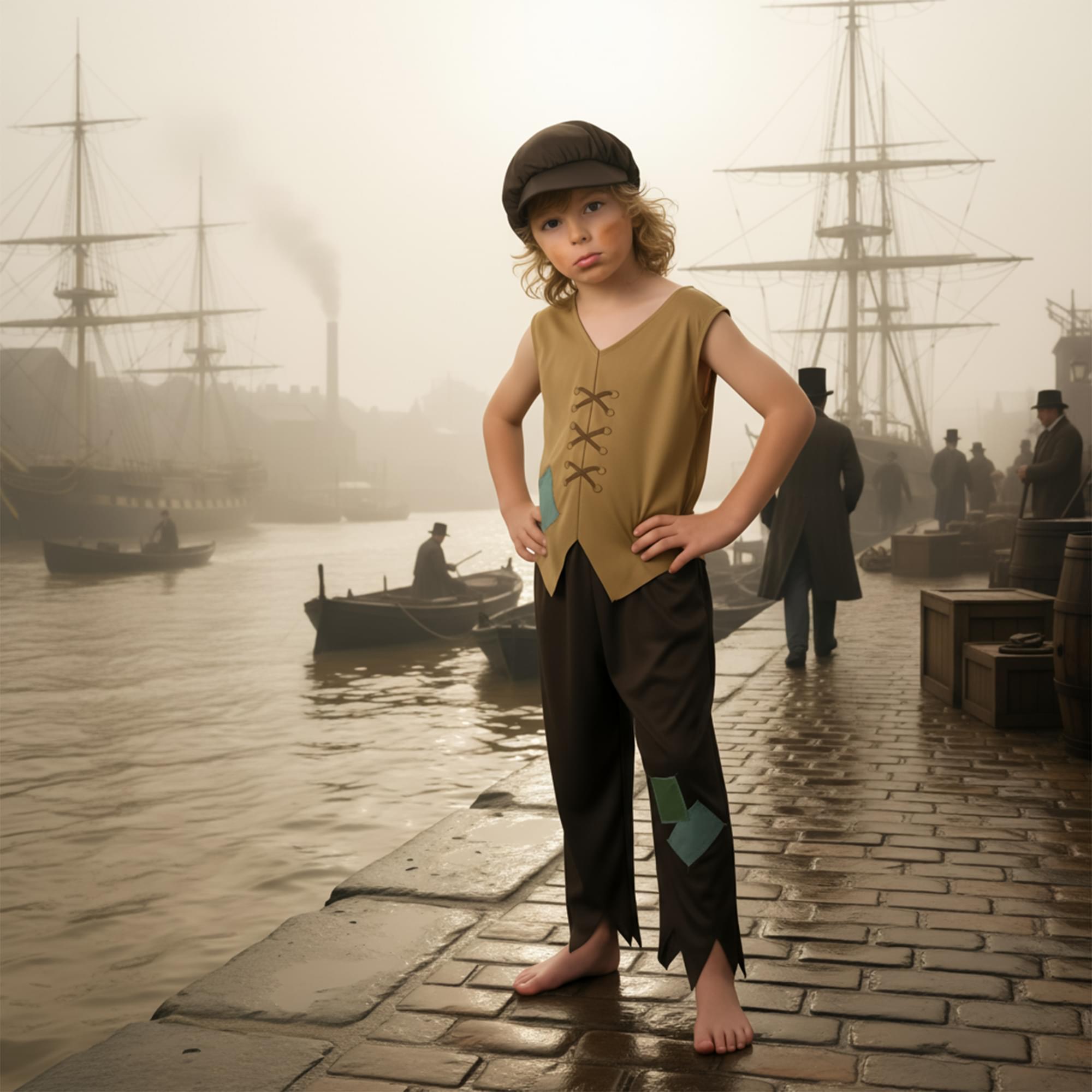 Victorian Urchin Child Costume