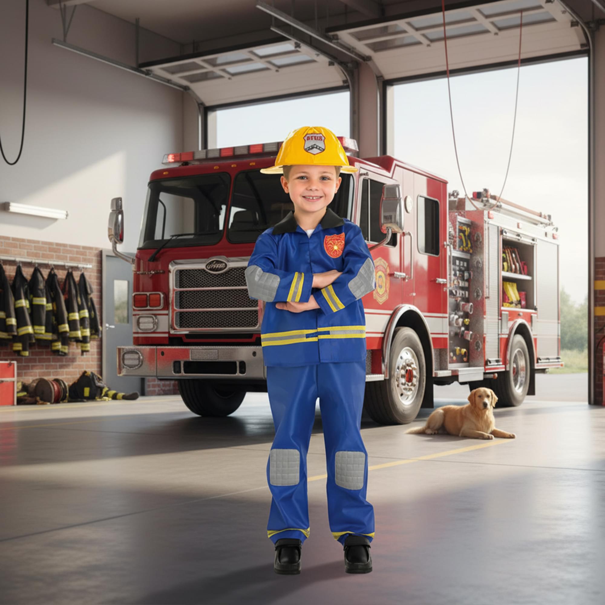 Fireman Child Costume