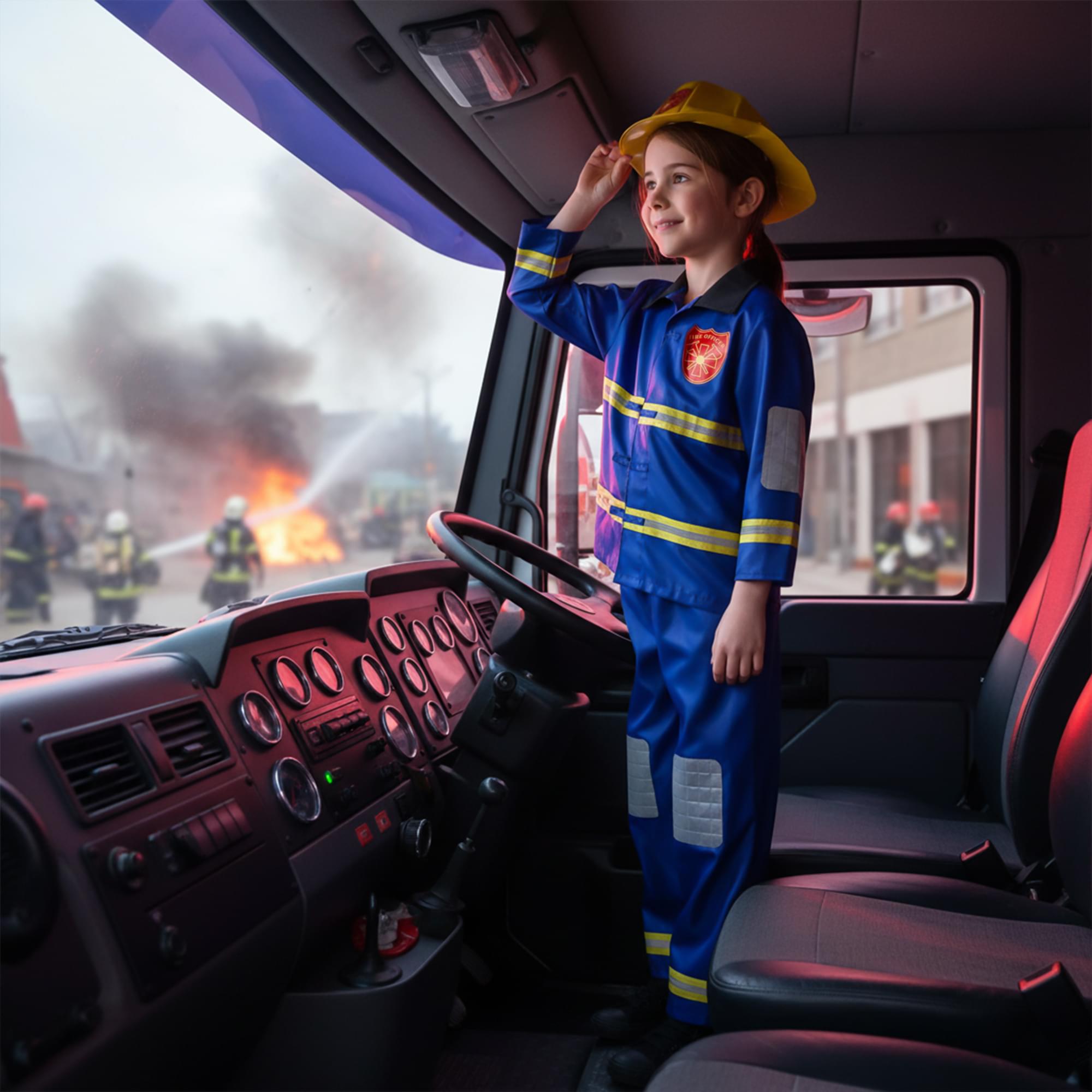 Fireman Child Costume