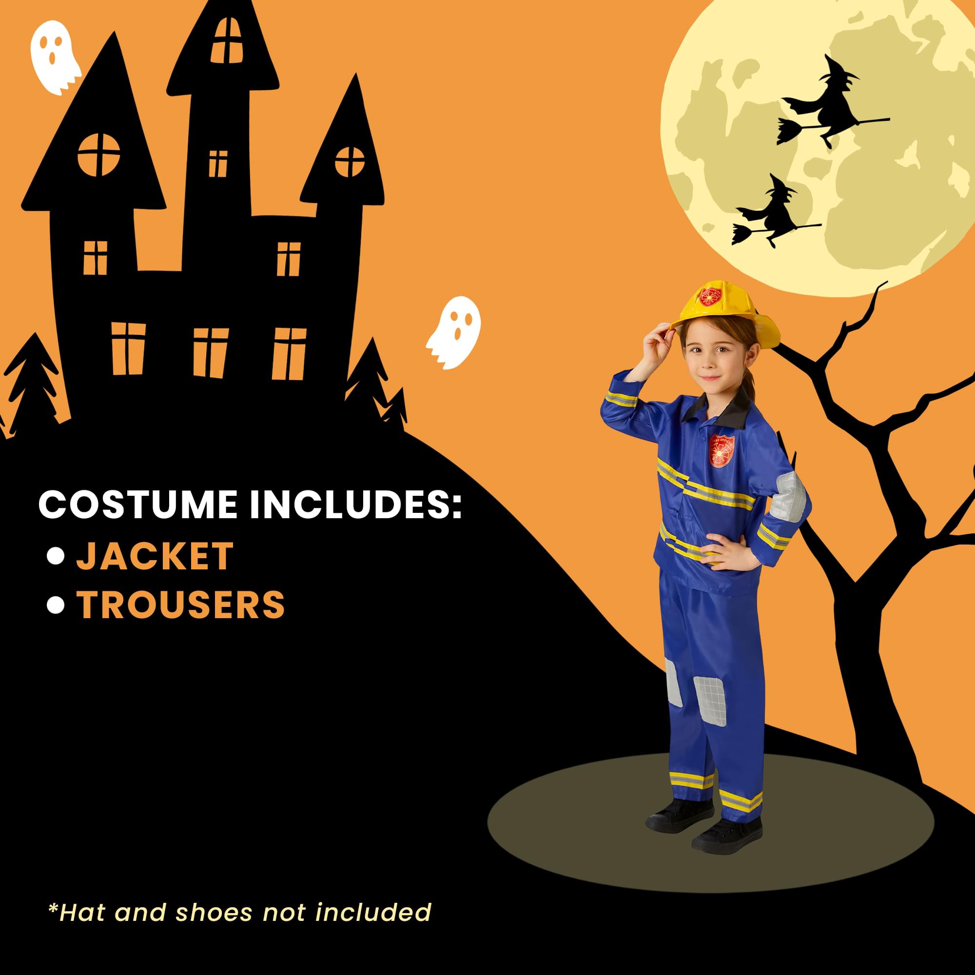 Fireman Child Costume