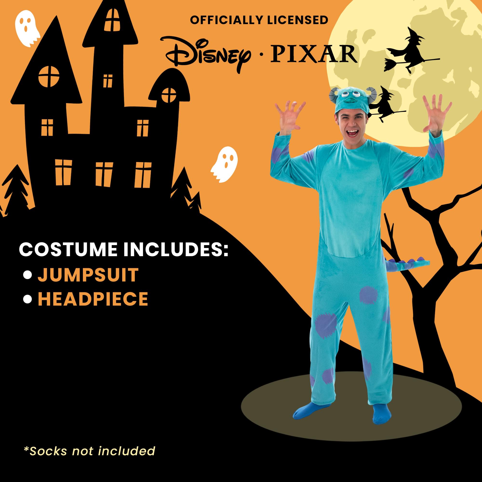 Disney\Pixar Monsters Inc. Sulley Adult Costume