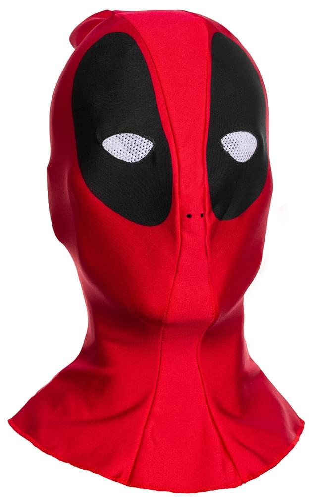 Marvel Deadpool Costume Fabric Overhead Mask Adult One Size